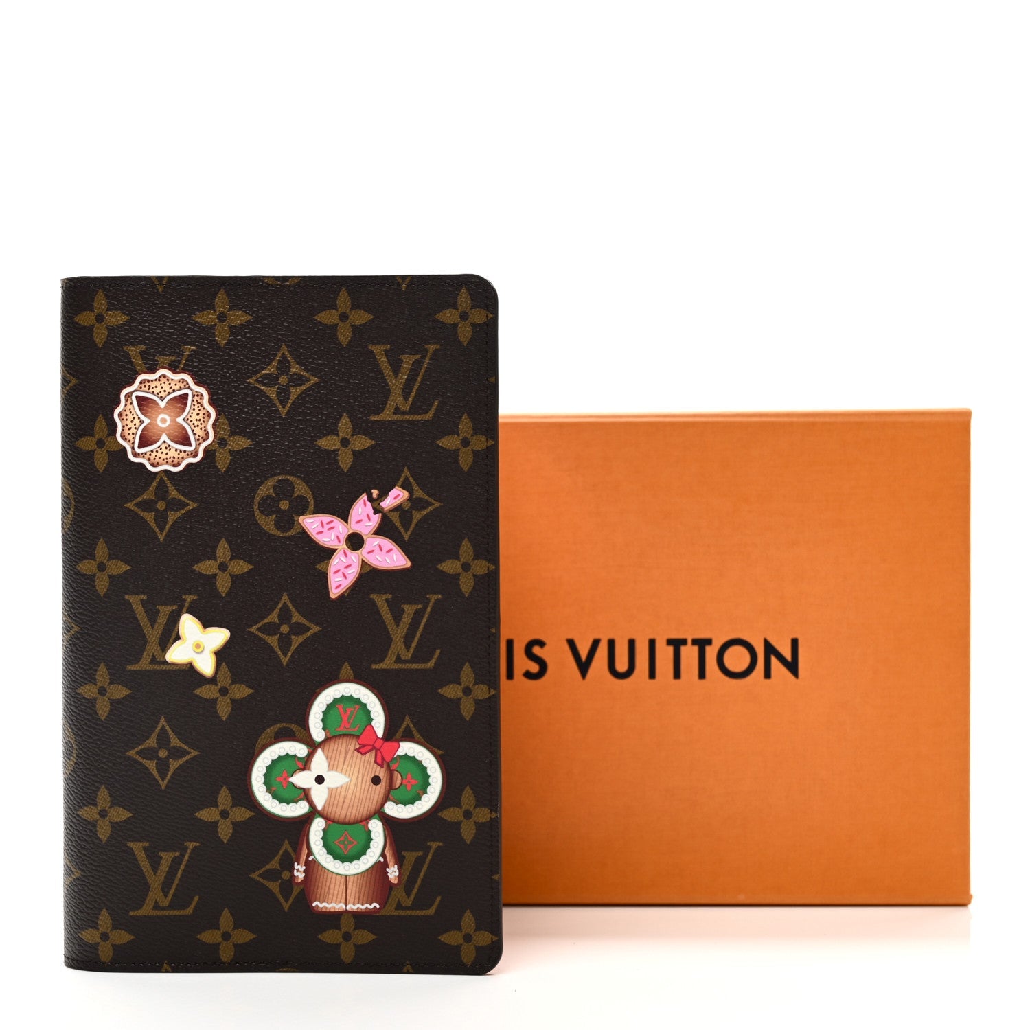 Monogram Emily Notebook Cove MM Coquelicot