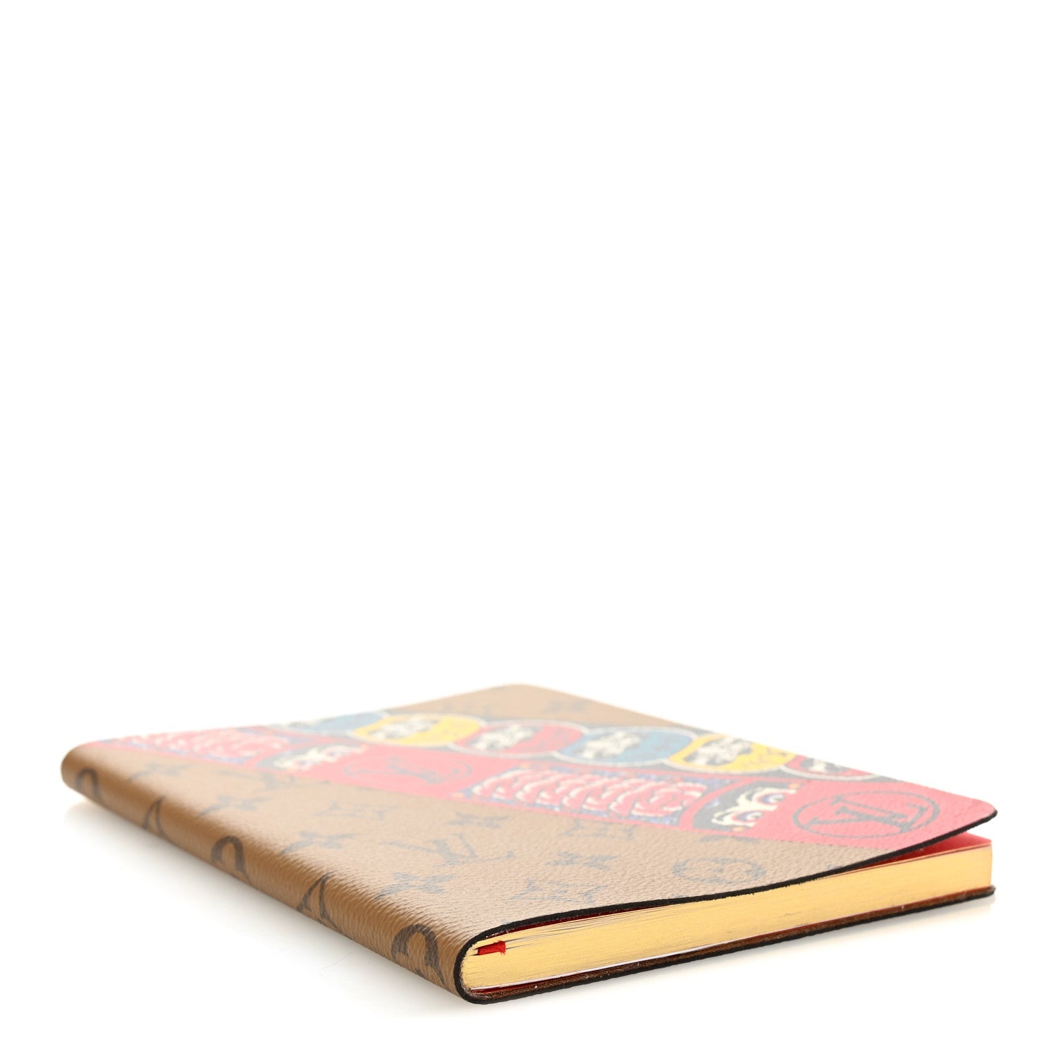 Reverse Monogram Kabuki Stickers Clemence Notebook