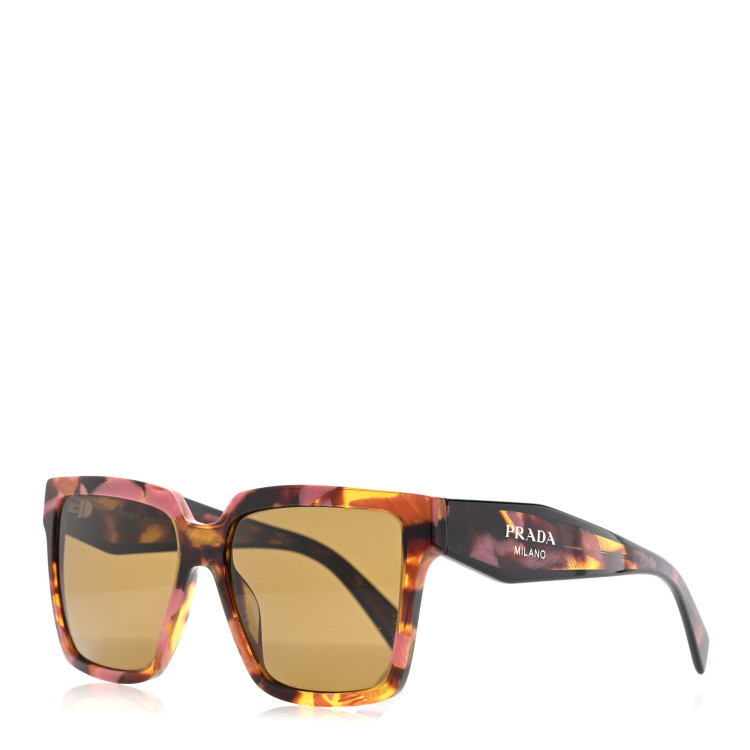 Acetate Square Sunglasses SPR 24Z Tortoiseshell