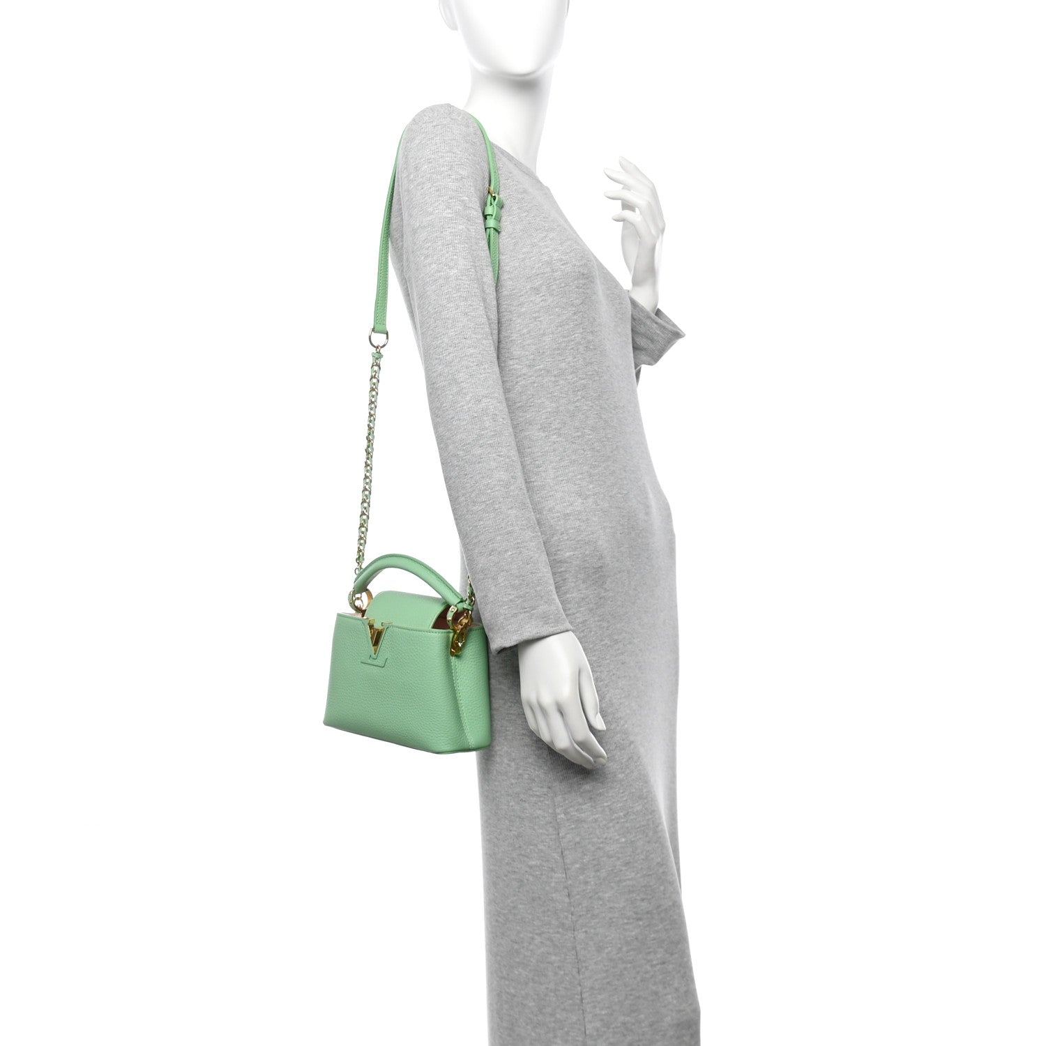 Taurillon Mini Capucines Vert Pomme