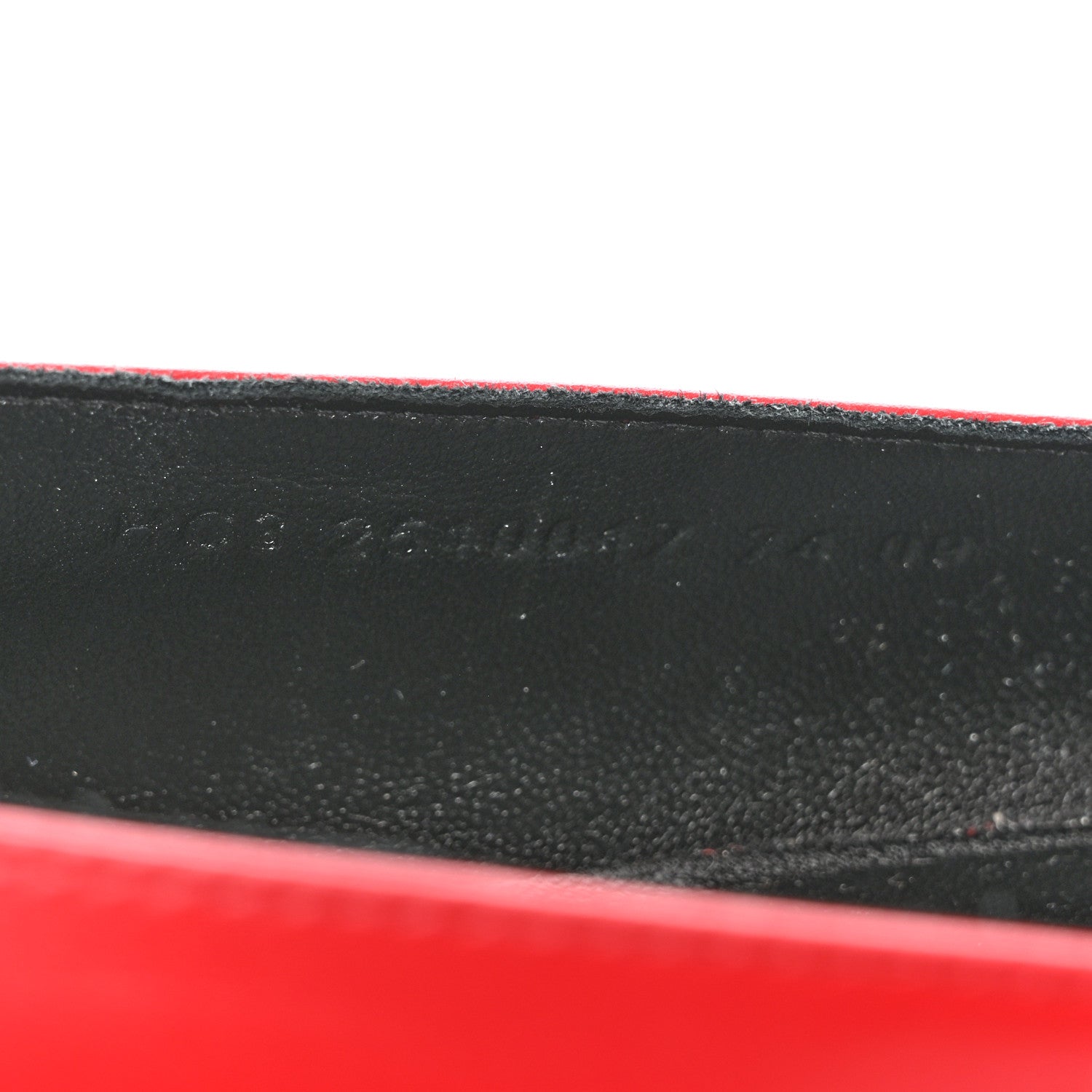 Calfskin Kelly Ballet Flats 36.5 Rouge Vif