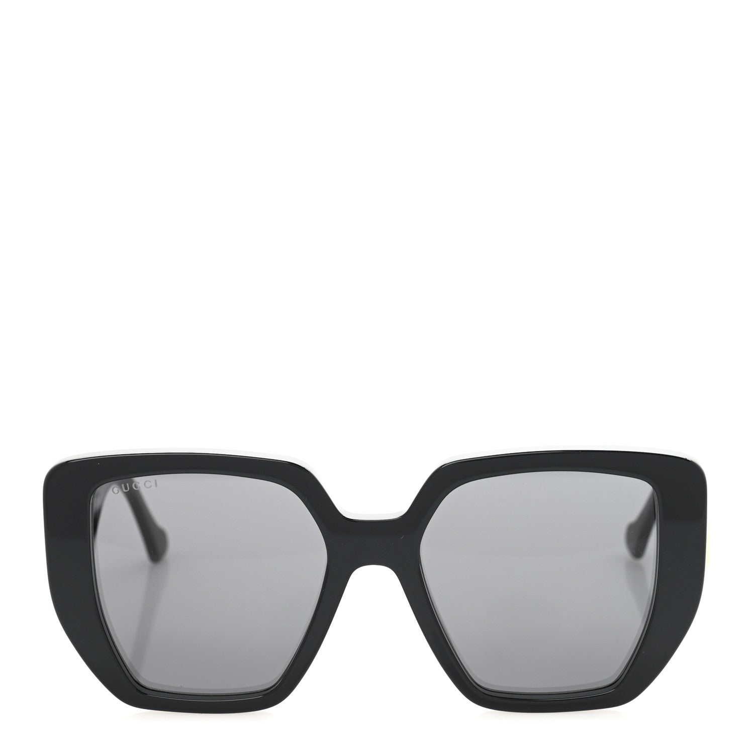 Acetate Square Frame Sunglasses GG0956S Black