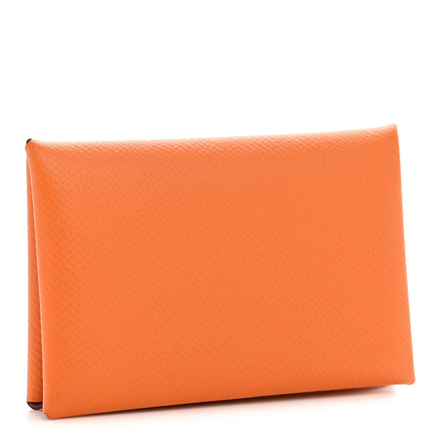 Epsom Calvi Card Case Abricot