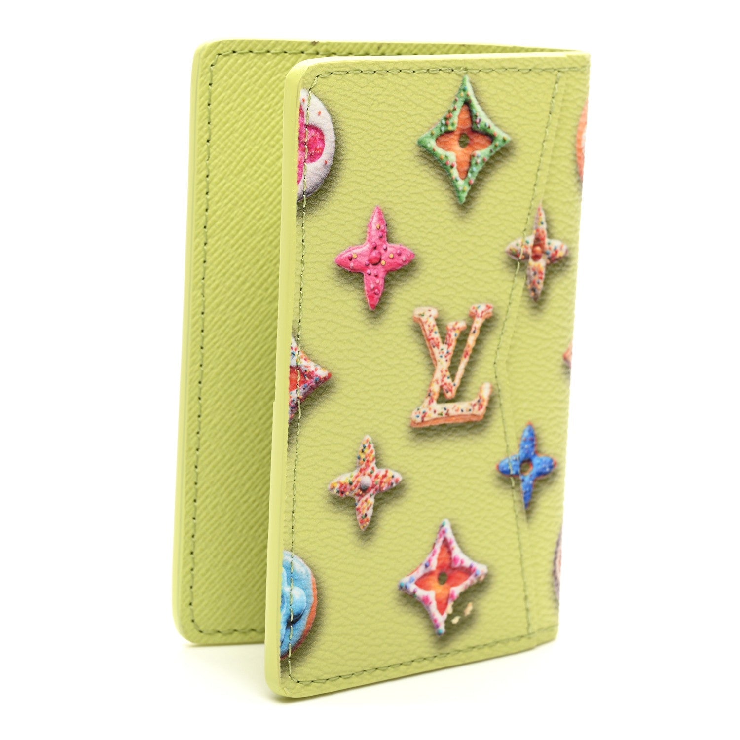 Monogram Donut Pocket Organizer  Pistachio