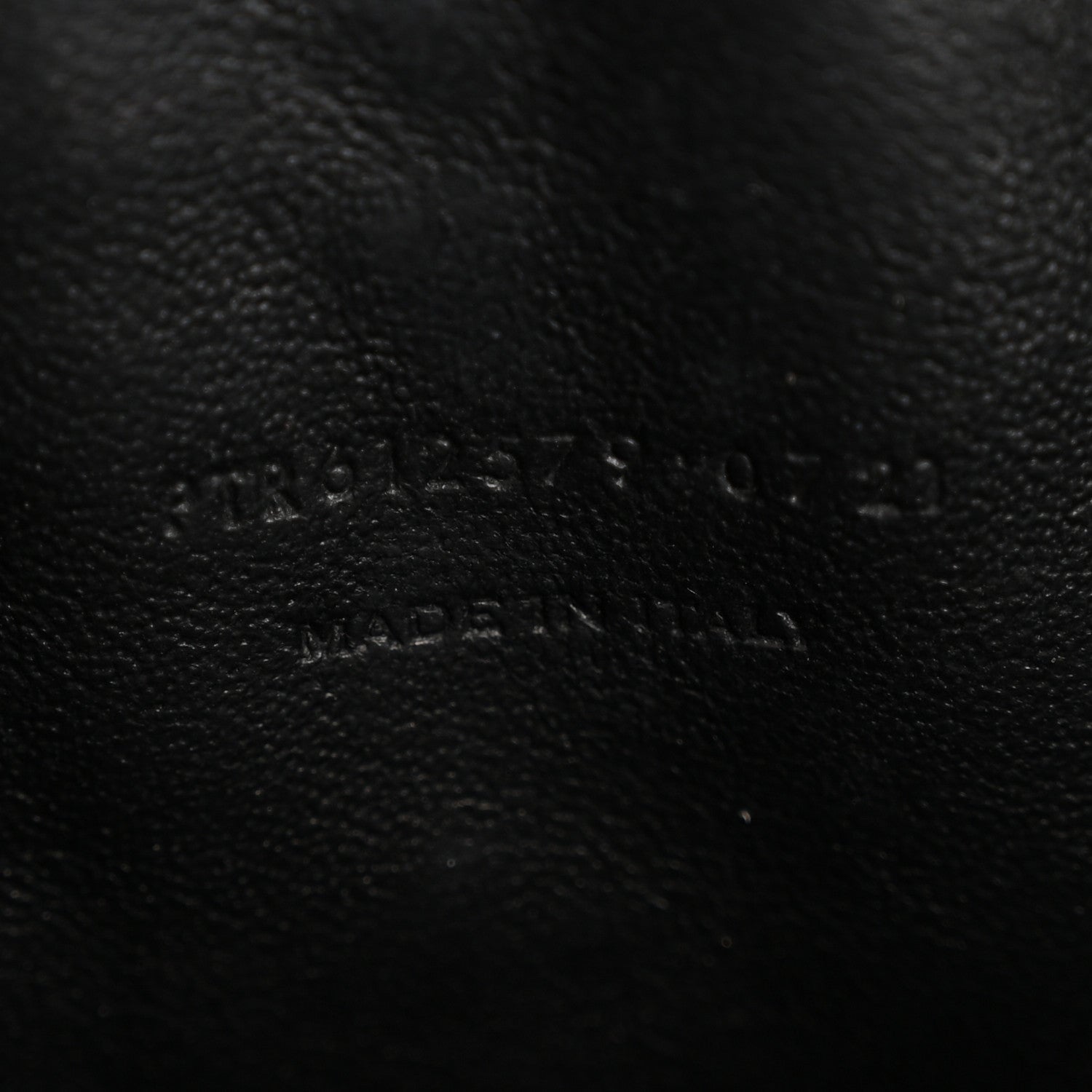 Grain De Poudre Matelasse Monogram Mini Lou Camera Bag Black