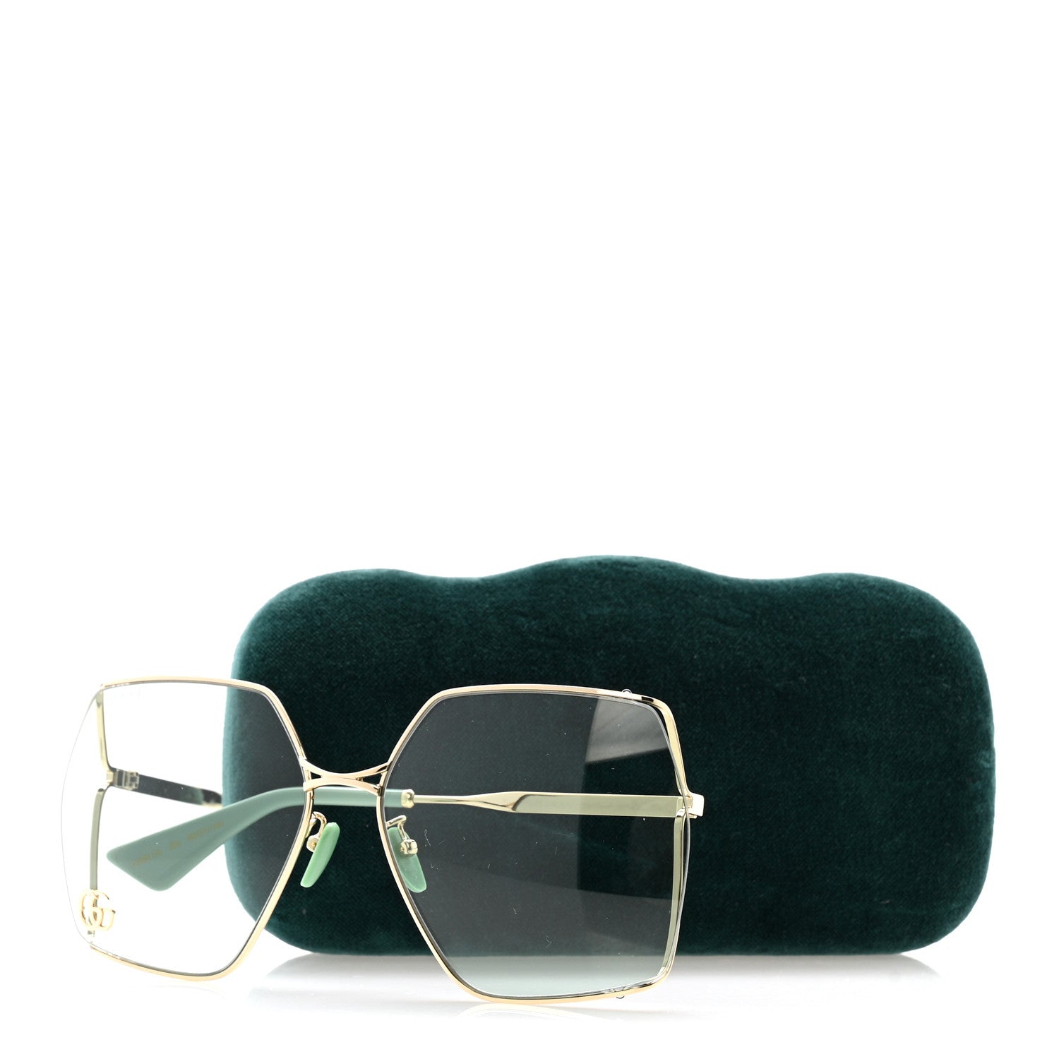 Metal Sunglasses GG0817S Green