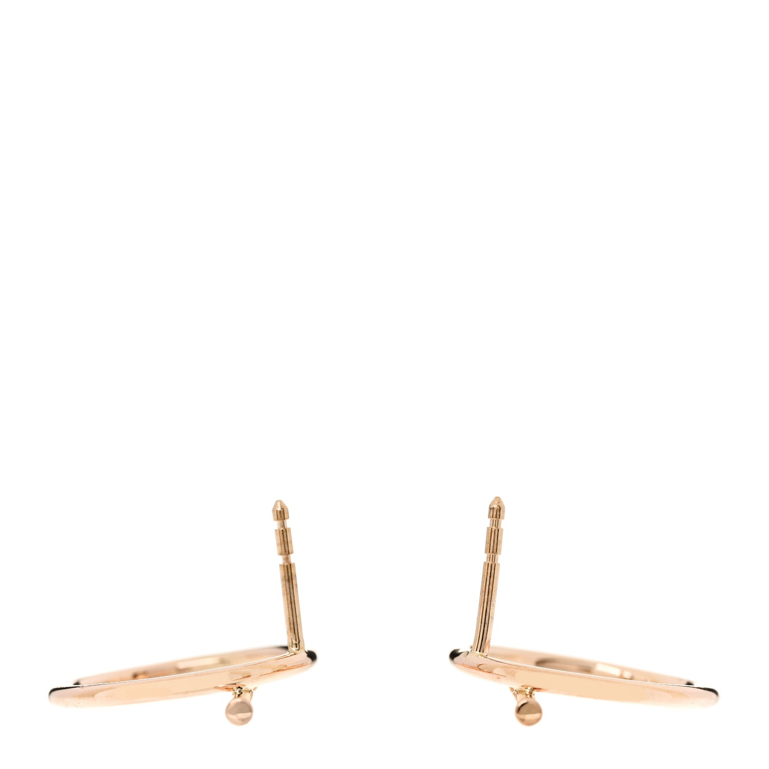 18K Rose Gold MM Echappee Earrings