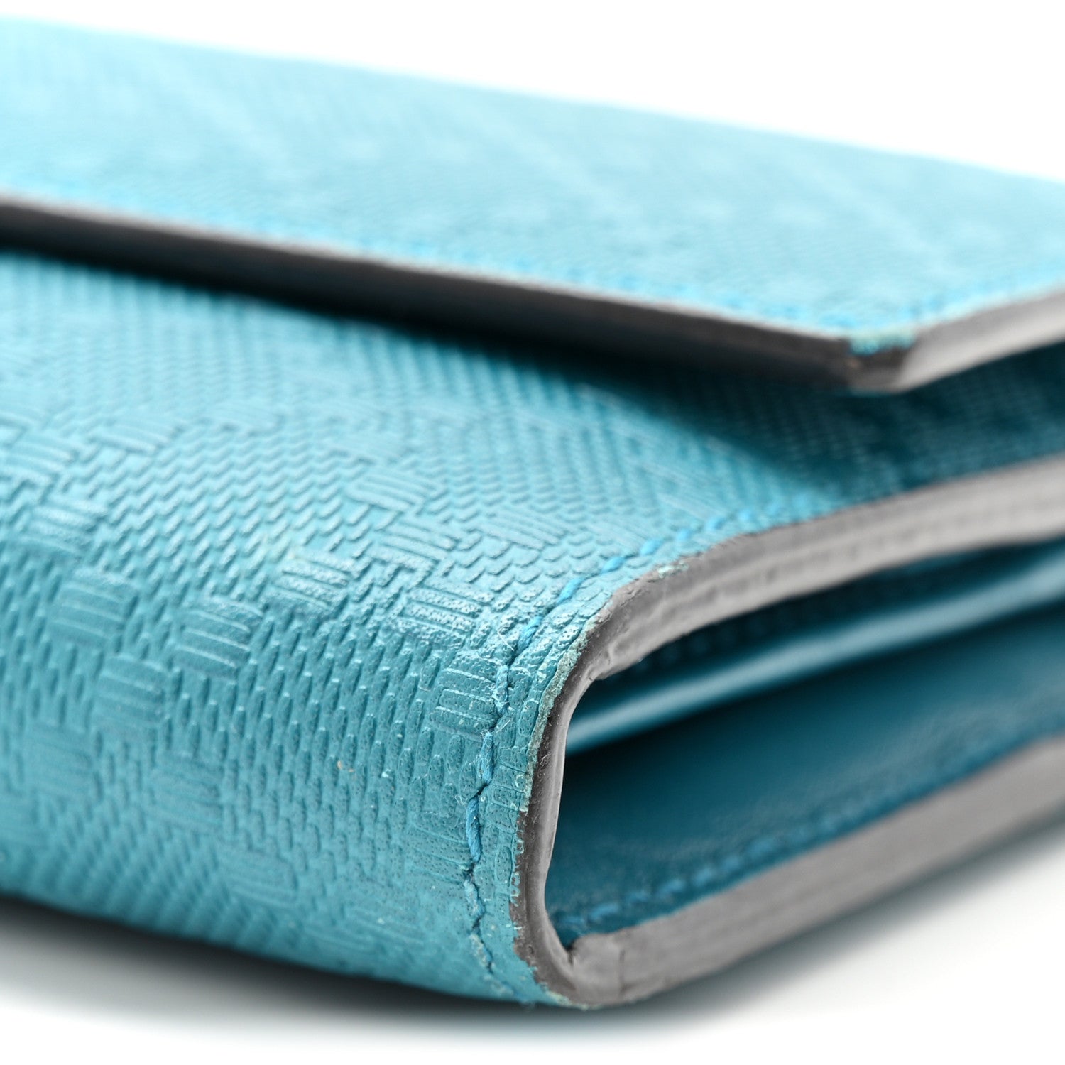 Bright Diamante Continental Wallet Turquoise