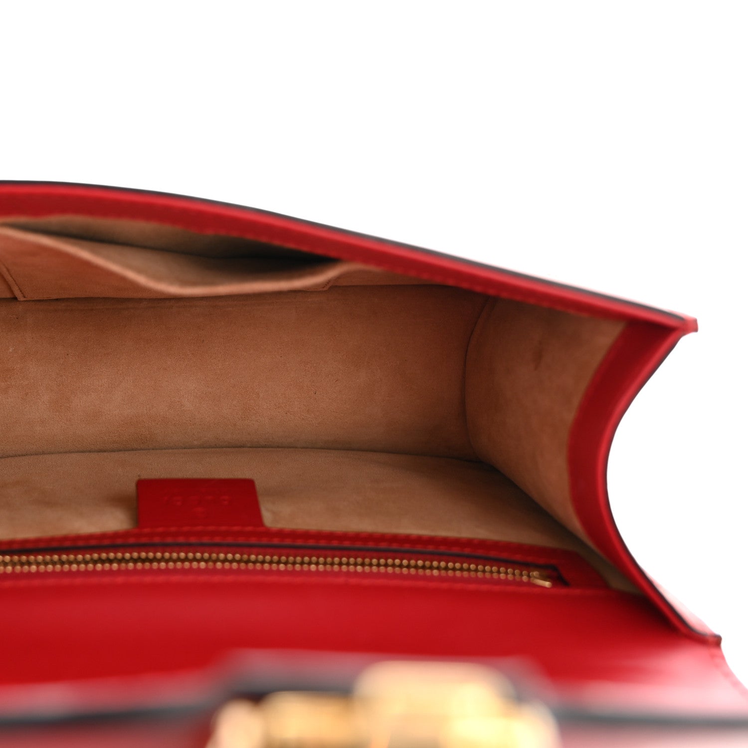 Calfskin Small Sylvie Shoulder Bag Hibiscus Red