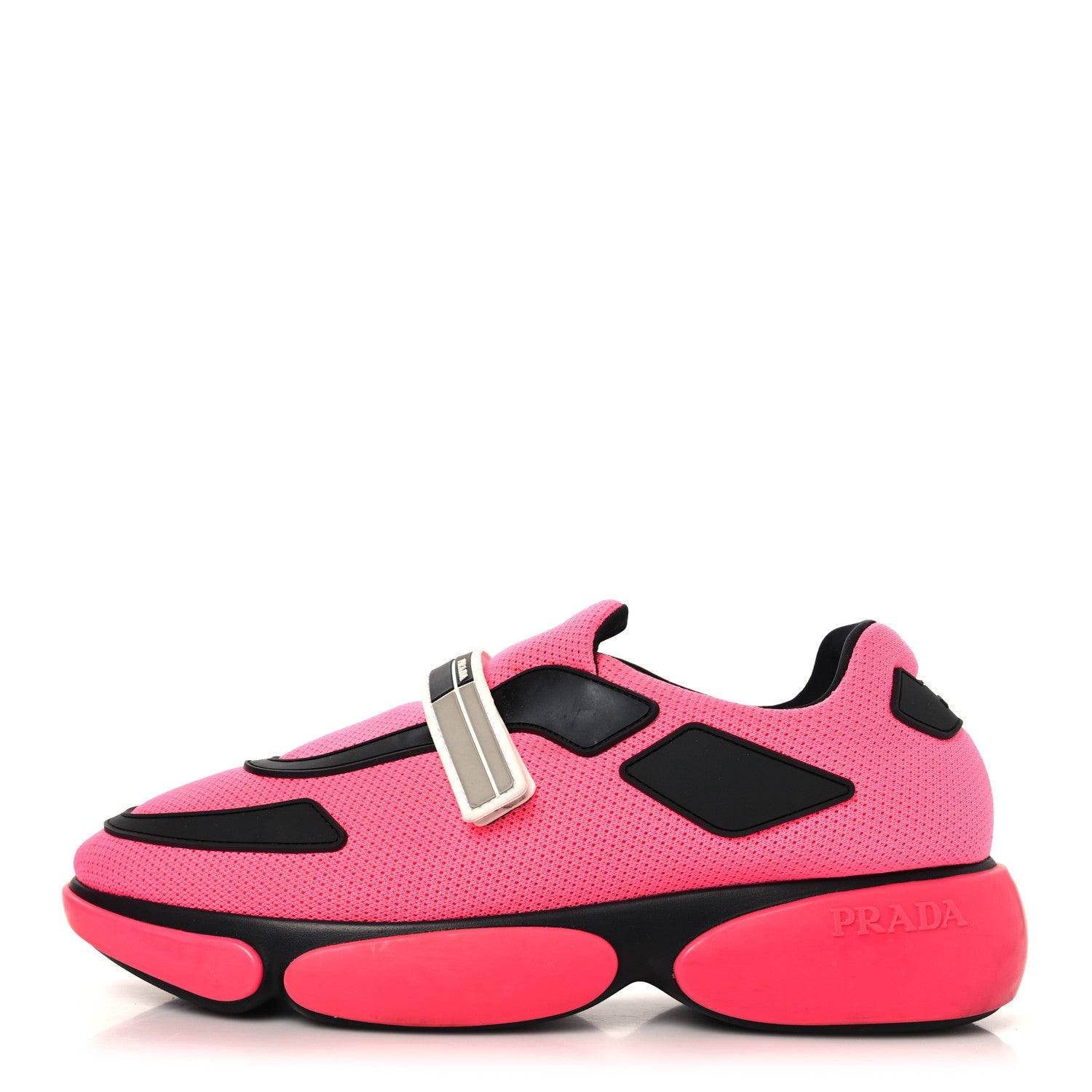 Knit Cloudbust Sneakers 40 Rosa Fluo Black