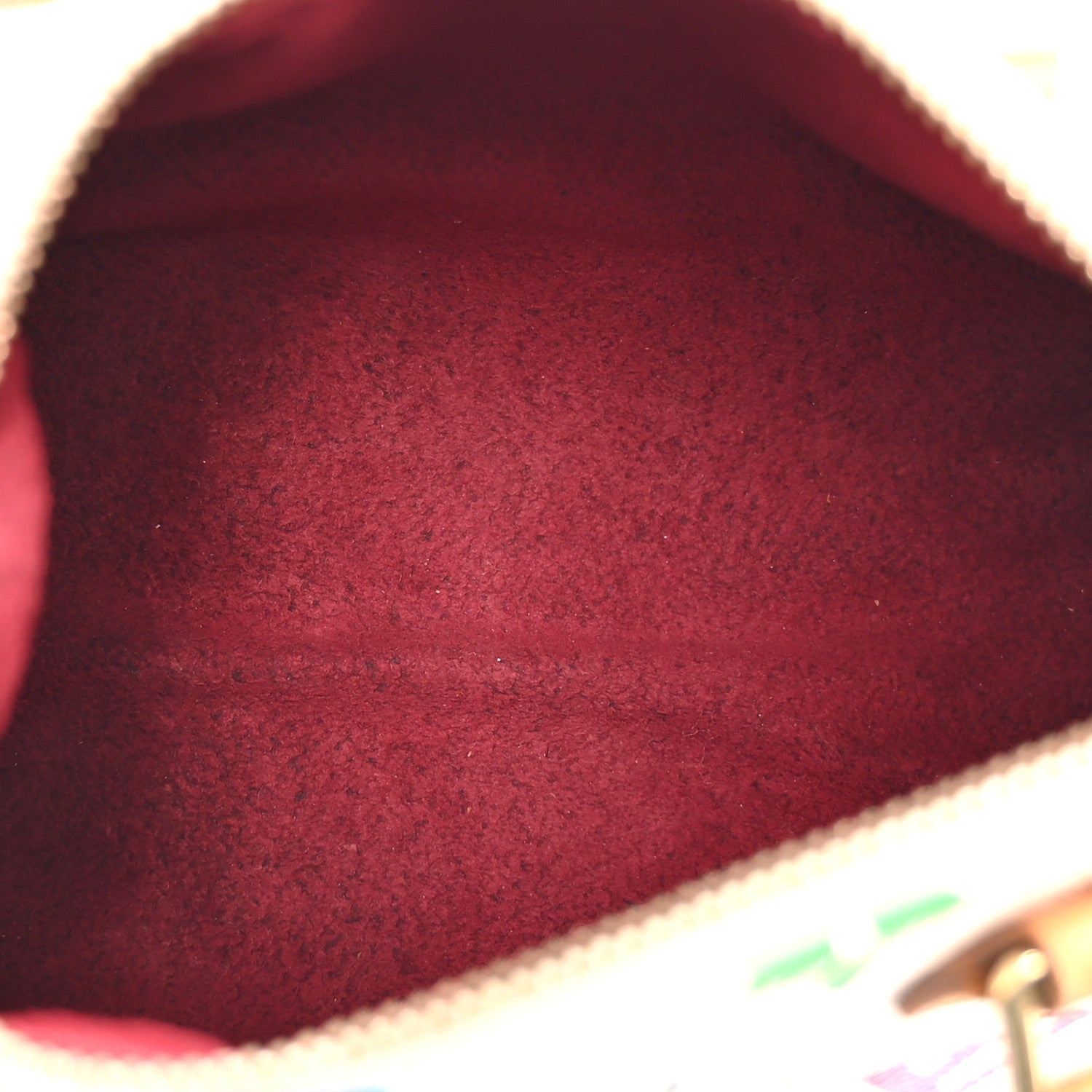Monogram Multicolor Mini Sac HL Speedy White