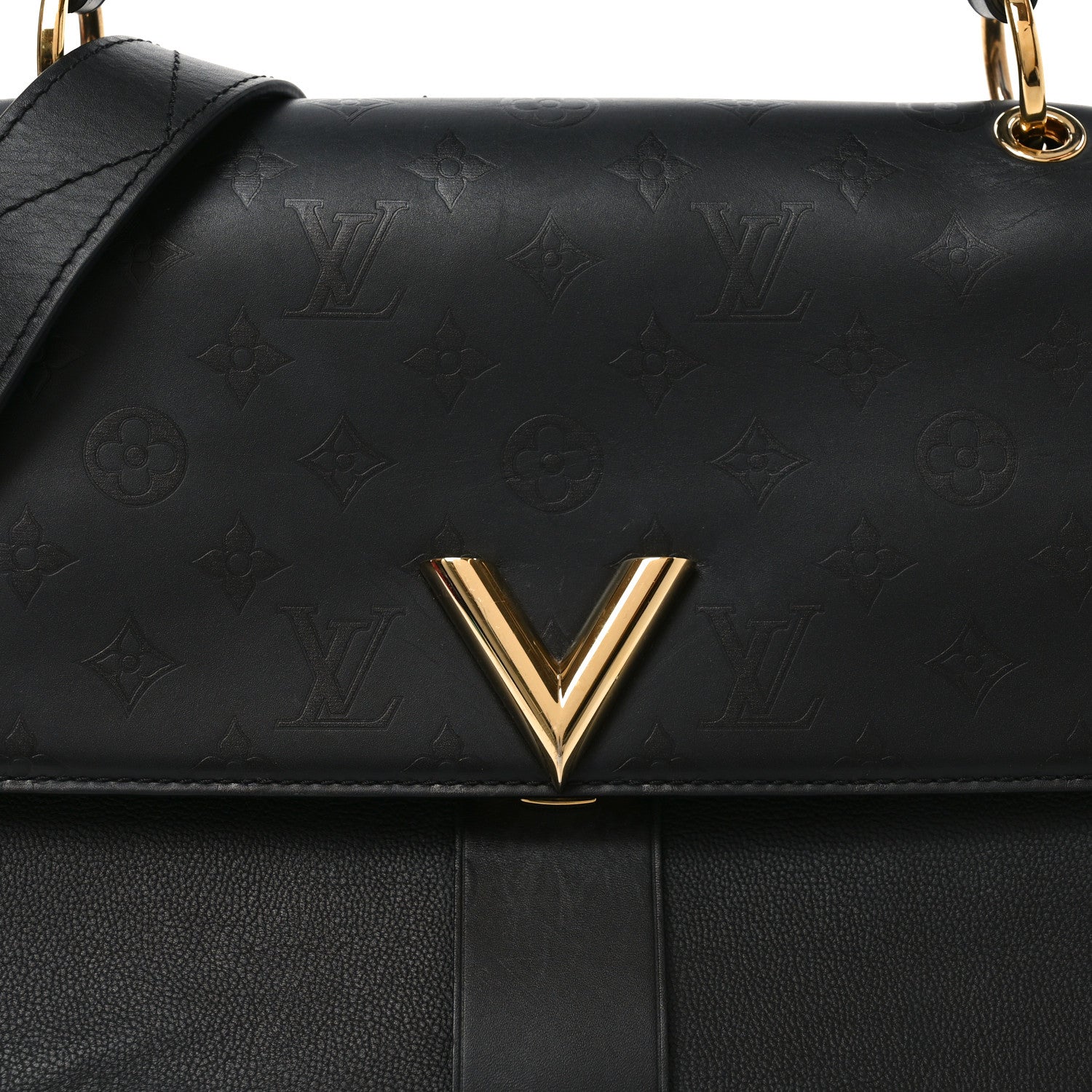 Calfskin Monogram Very One Handle Black
