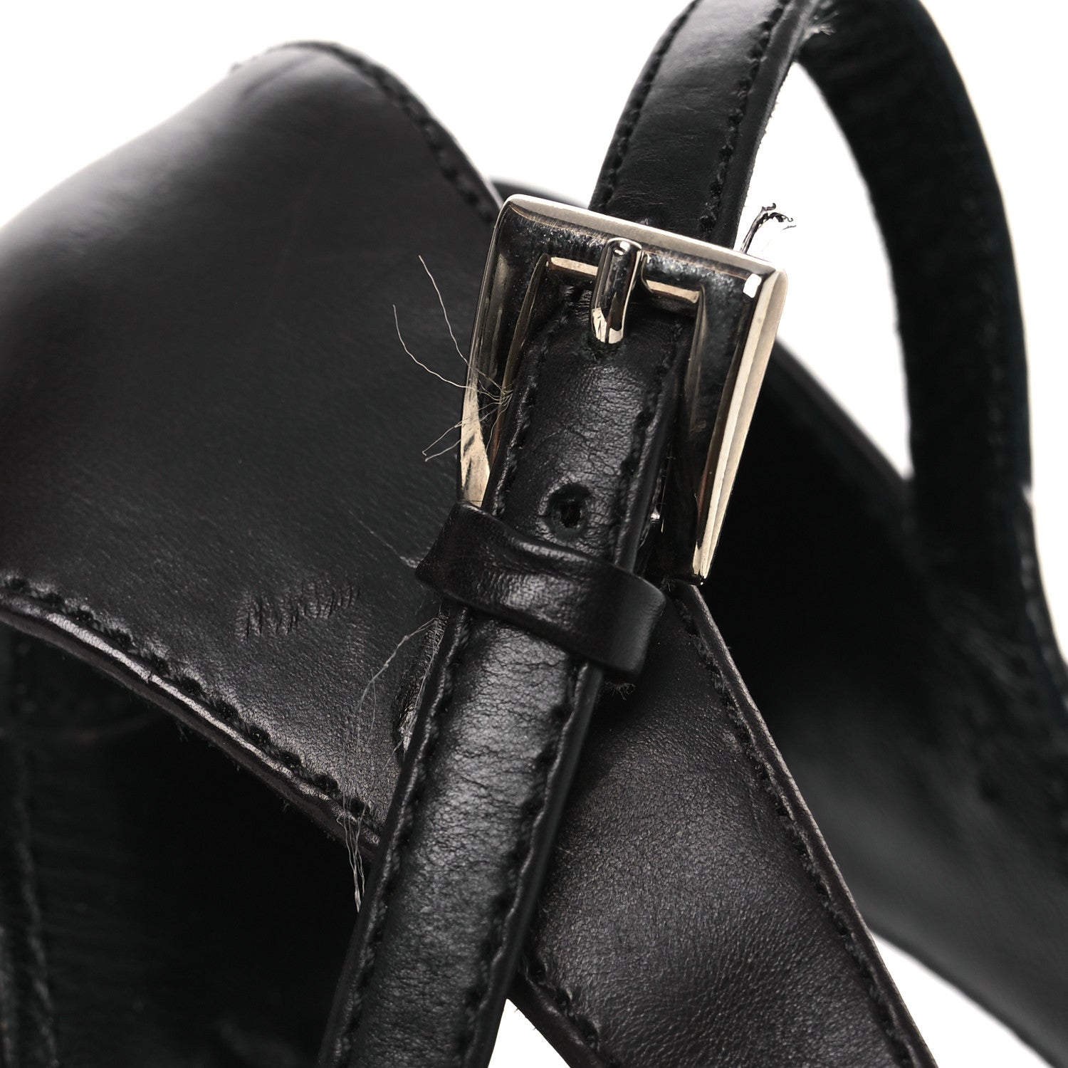 Spazzolato Mary Jane Pumps 39 Black