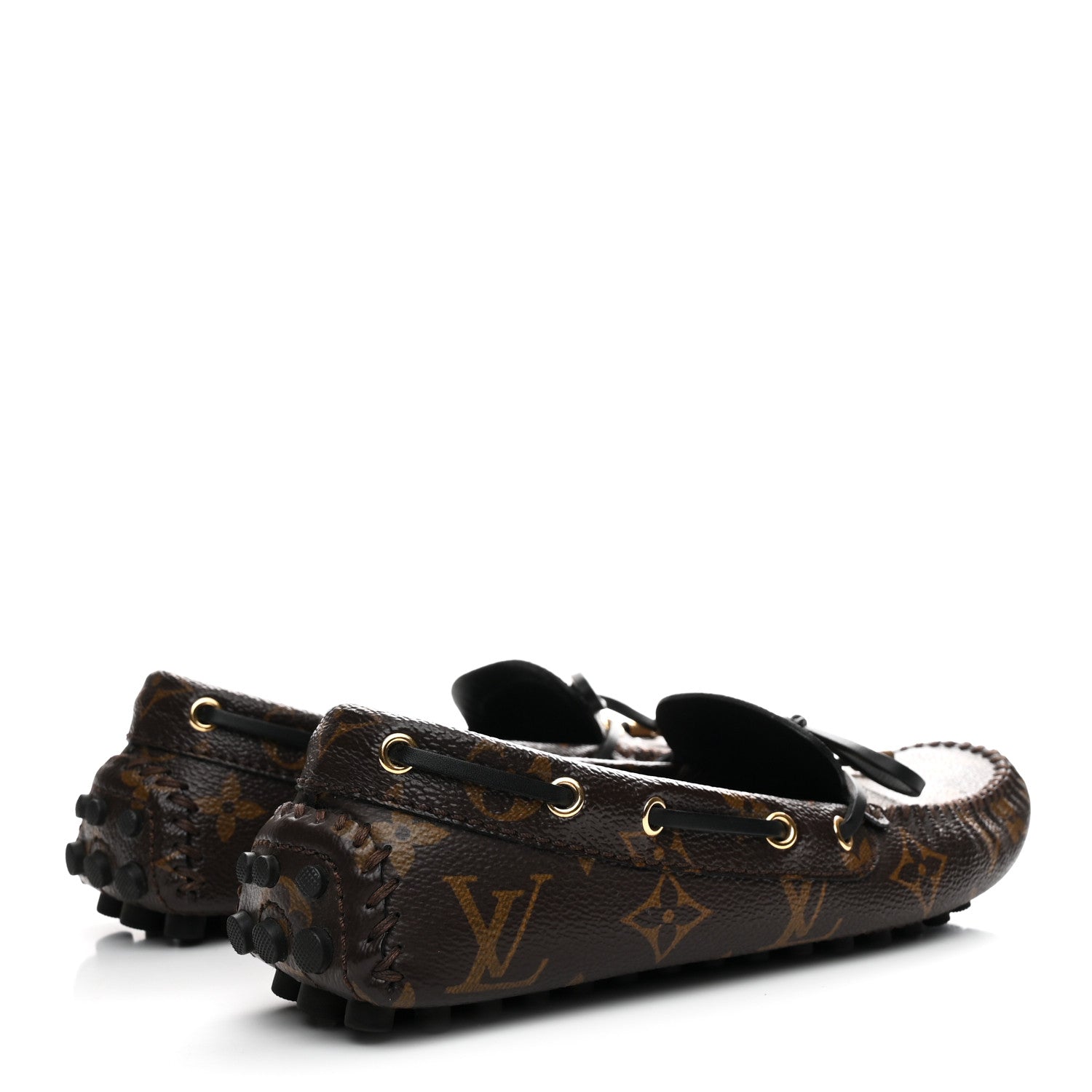 Patent Monogram Gloria Loafers 35