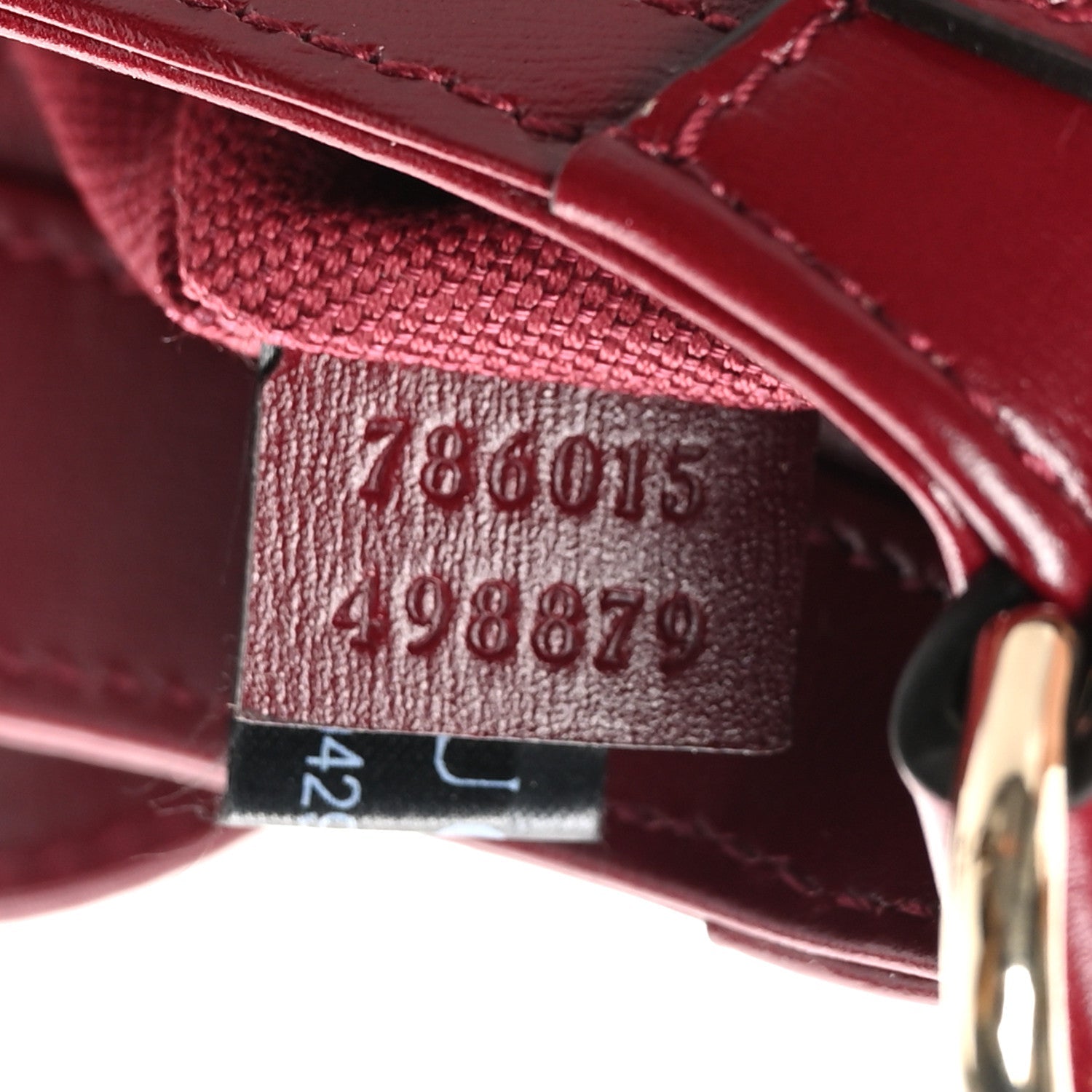 Boarded Dyana Lux Mini Moon Side Shoulder Bag Rosso Ancora