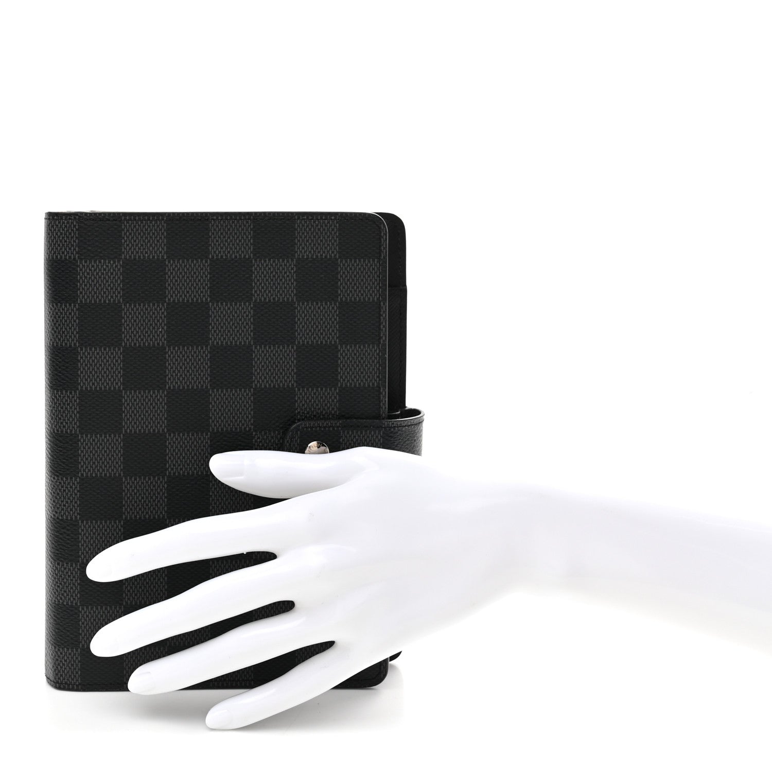 Damier Graphite Medium Ring Agenda Cover