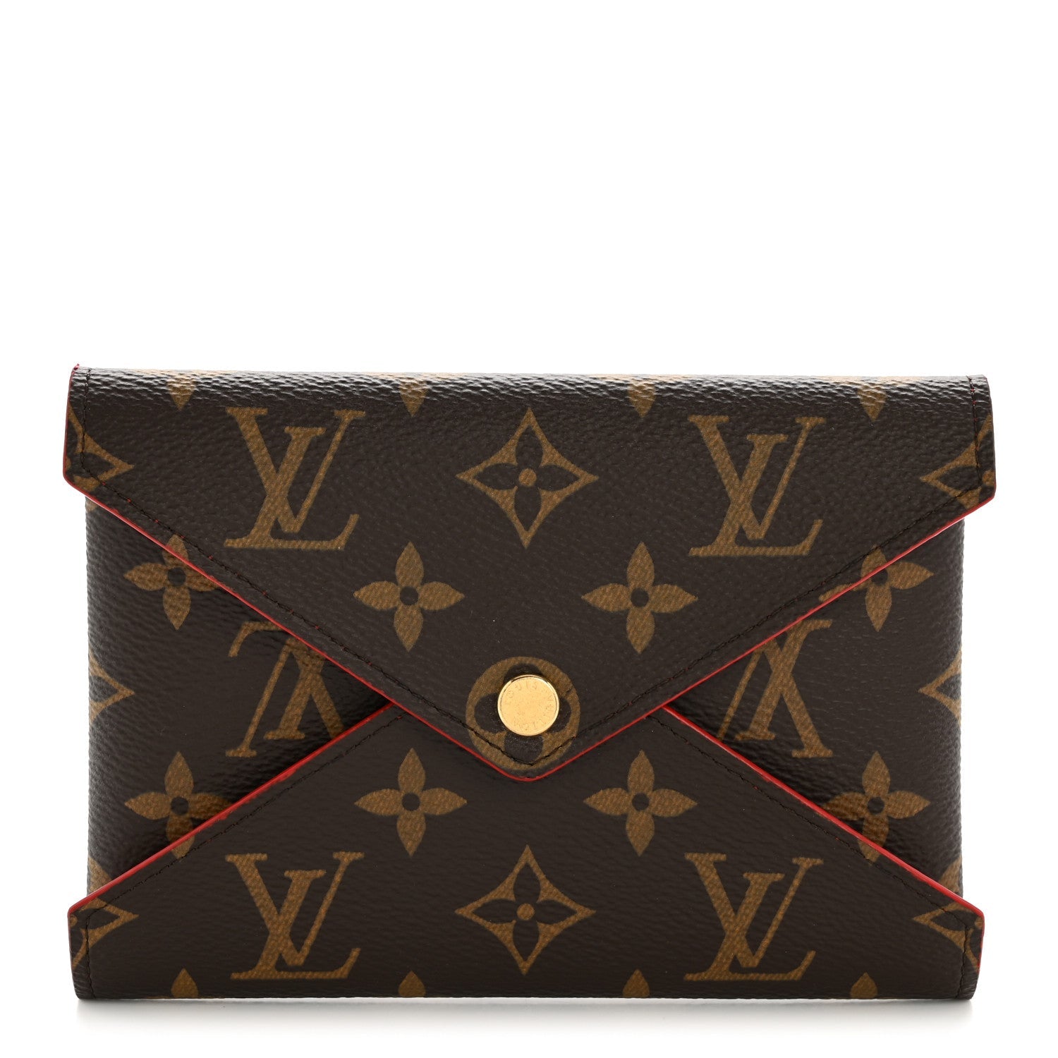 Monogram Medium Kirigami Pochette Insert Coquelicot