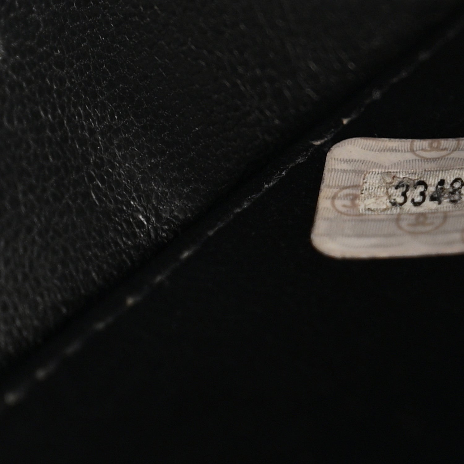Patent CC Heart Vanity Case Black