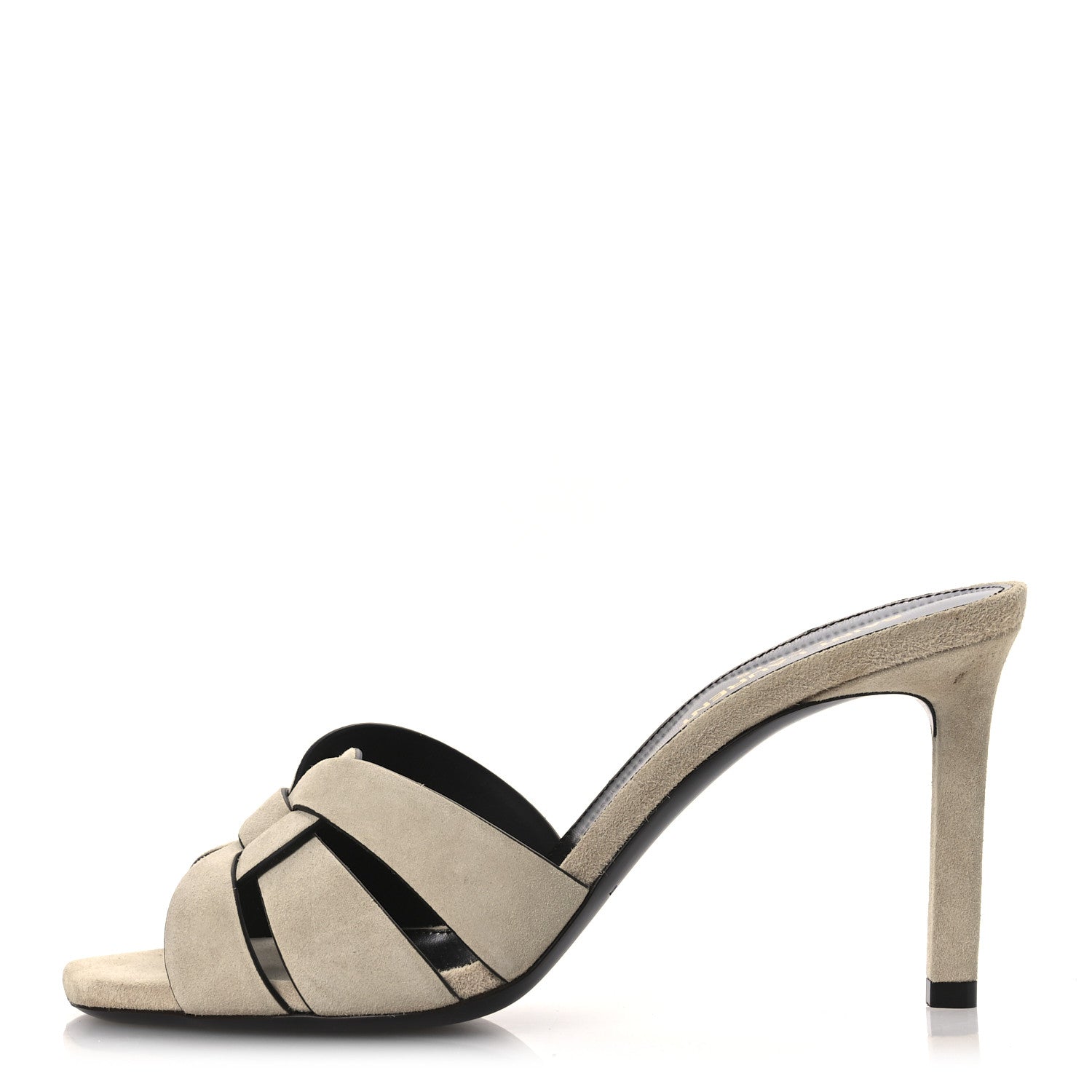 Suede Tribute 85 Slide Sandals 37.5 Sand