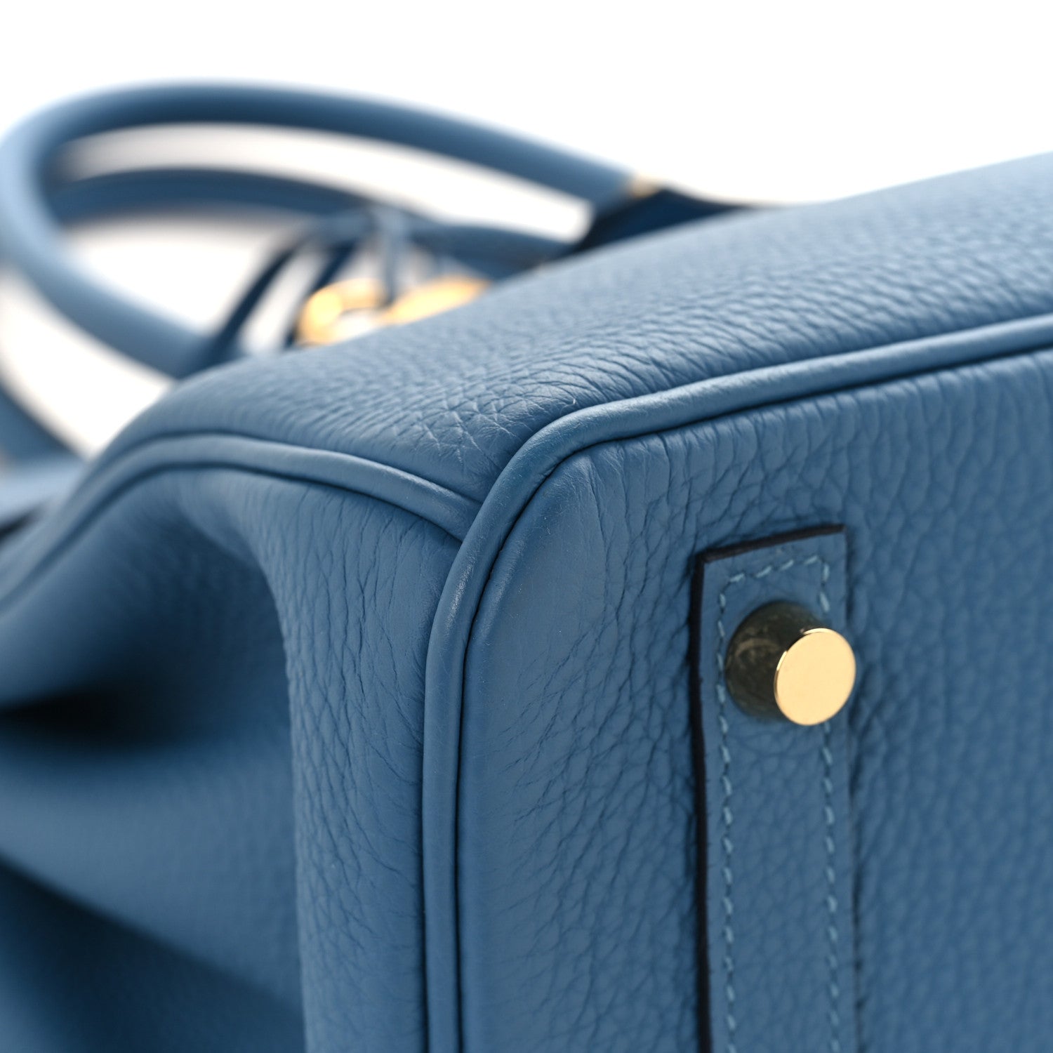 Togo Birkin 30 Bleu Azur