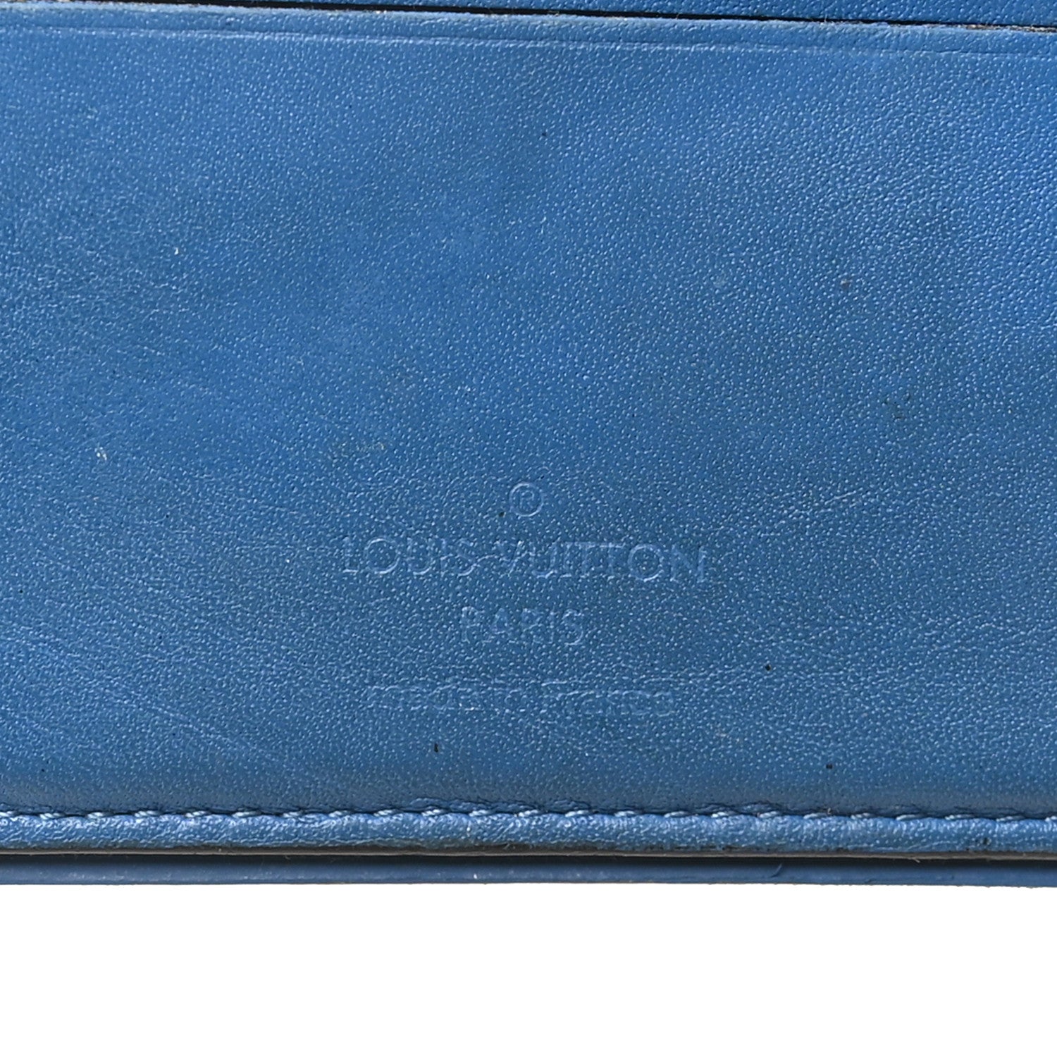 Damier Cobalt Multiple Wallet Neon