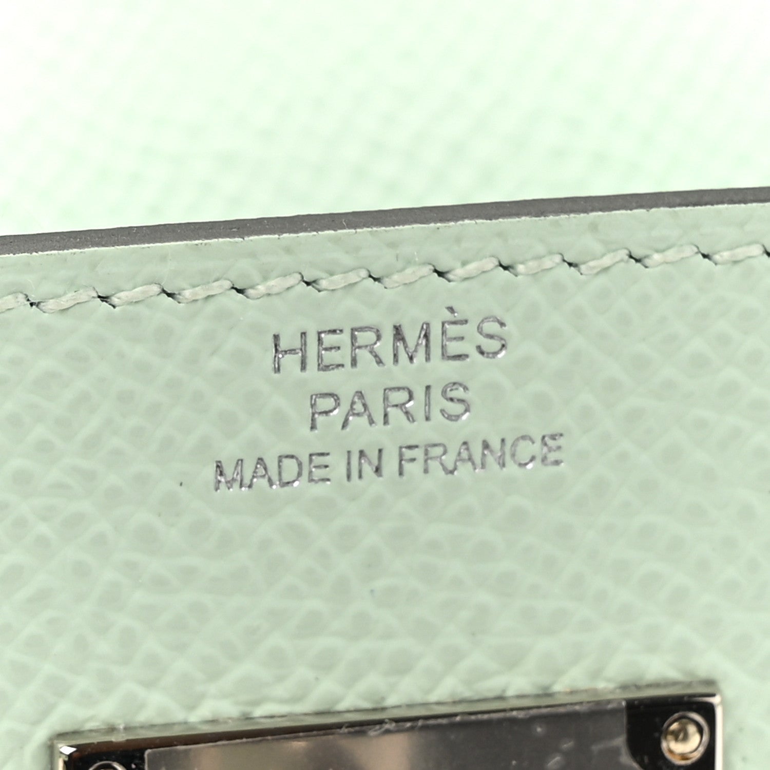 Epsom Kelly Wallet To Go Vert Peppermint