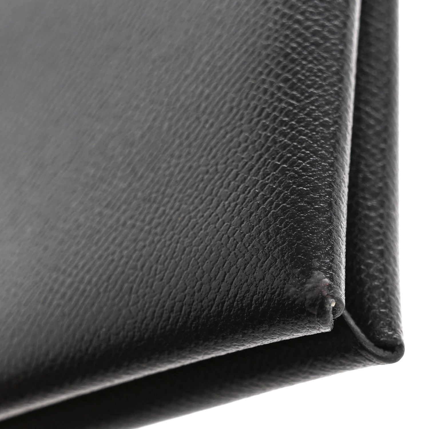 Madam Calfskin Calvi Card Case Black