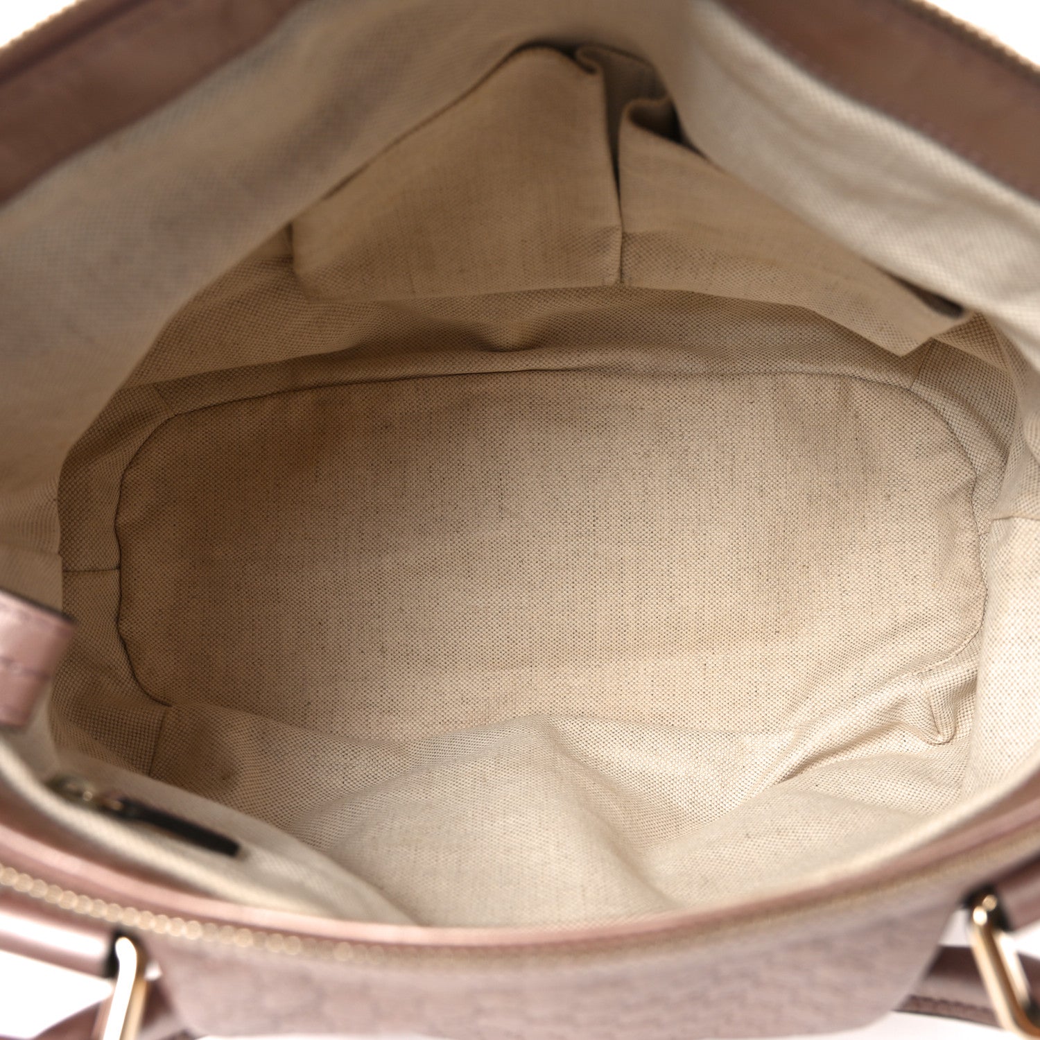 Metallic Microguccissima Medium Sukey Top Handle Bag Dark Cipria