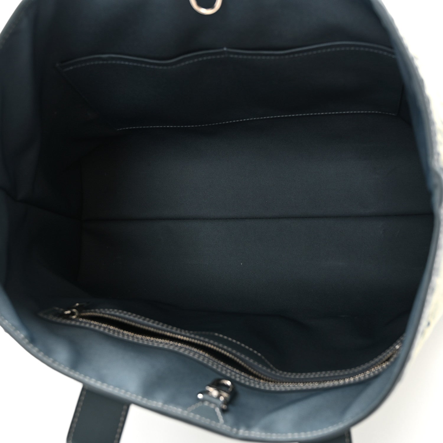 Monogram Washed Denim Weekend Tote NM Blue