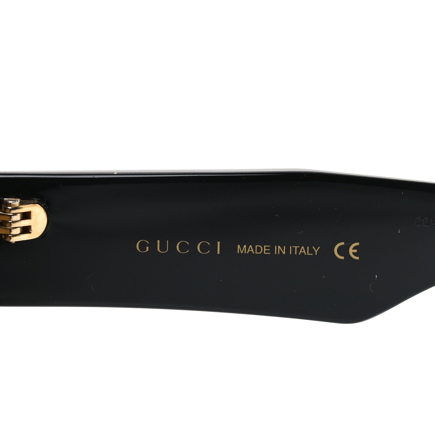 Acetate Square Frame Sunglasses GG0498S Black