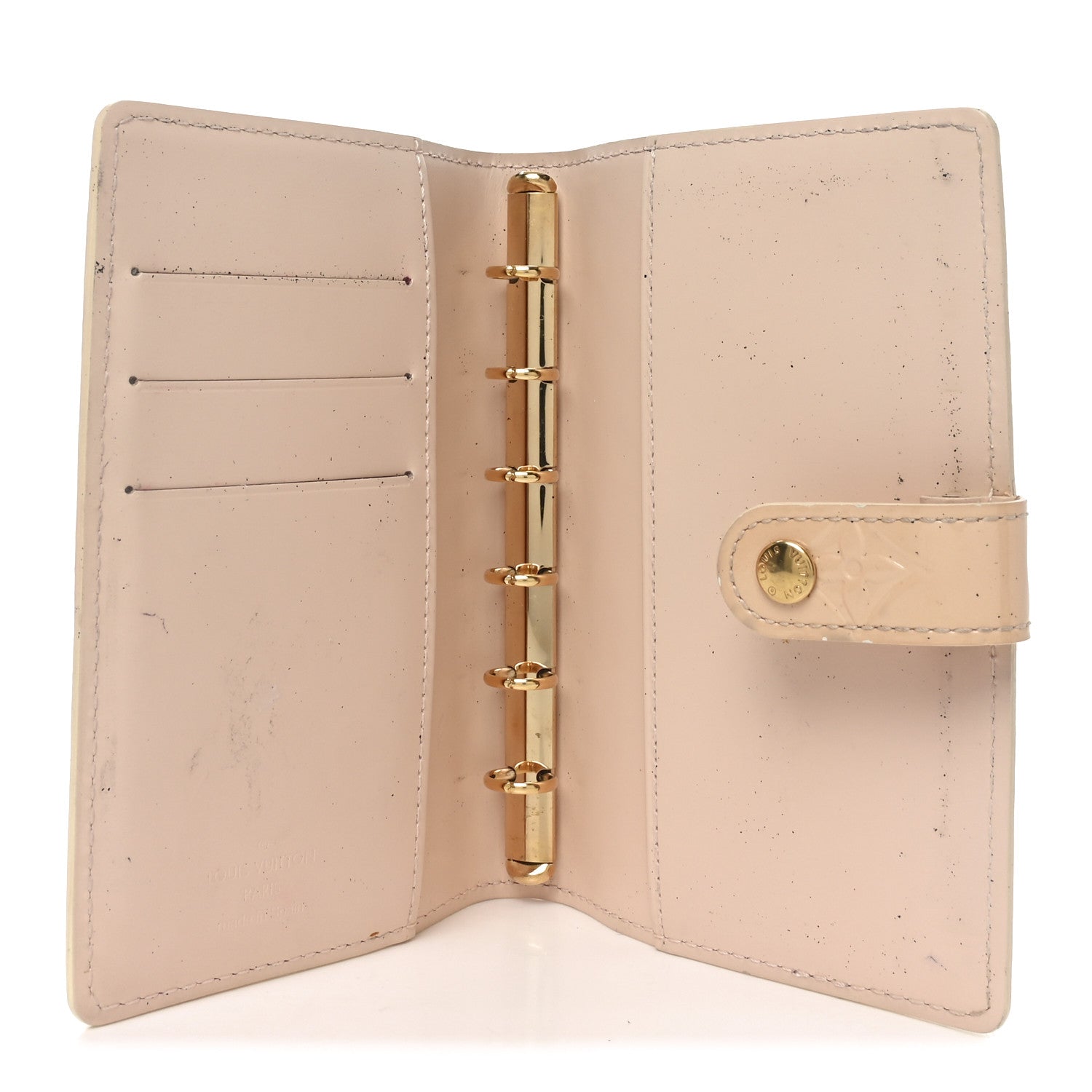 Vernis Small Ring Agenda Cover Marshmallow