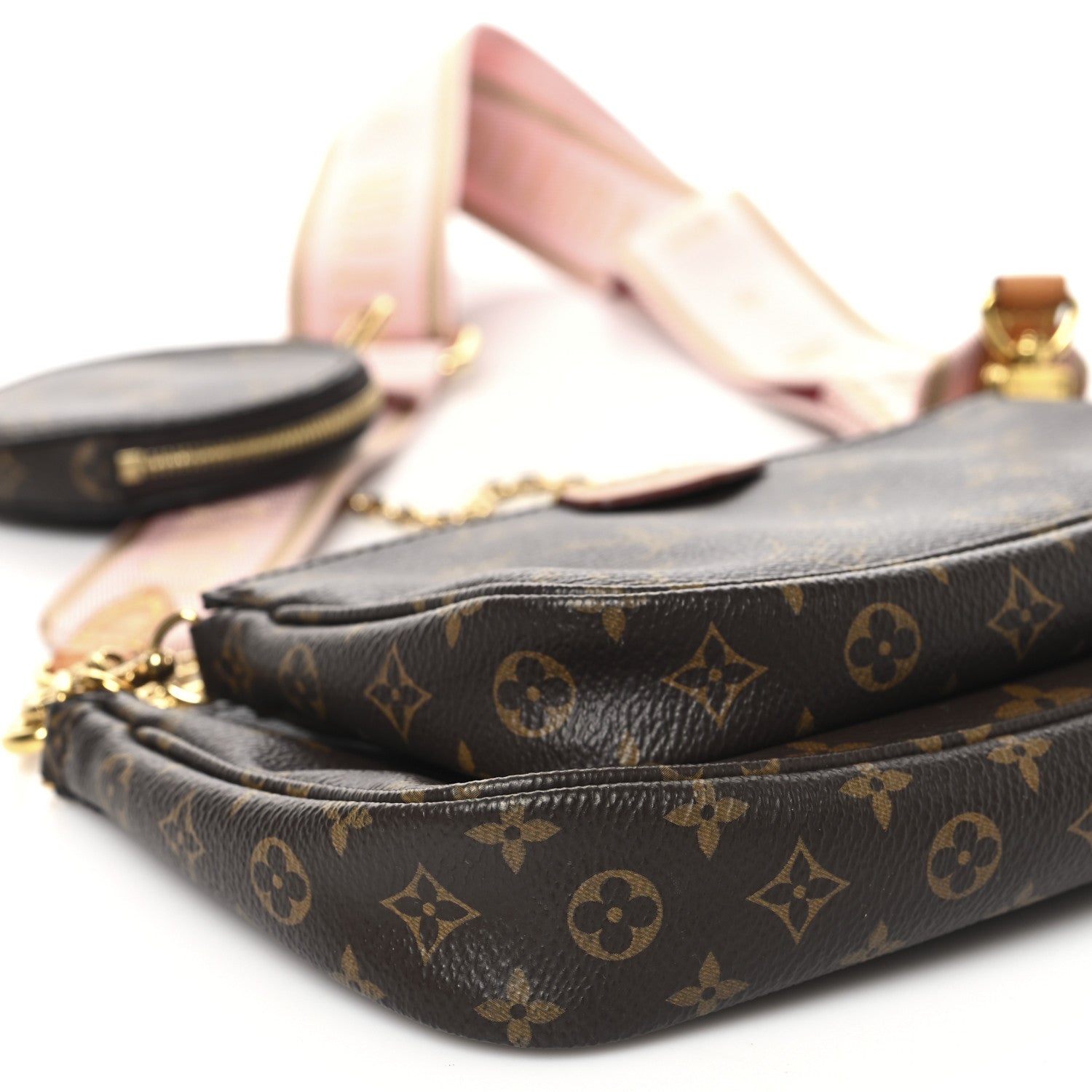 Monogram Multi Pochette Accessories Rose Clair