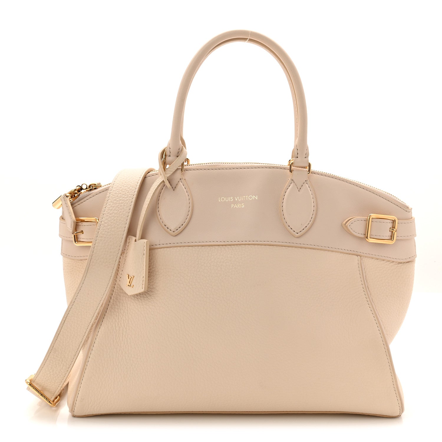 Taurillon Calfskin Vendome MM Creme