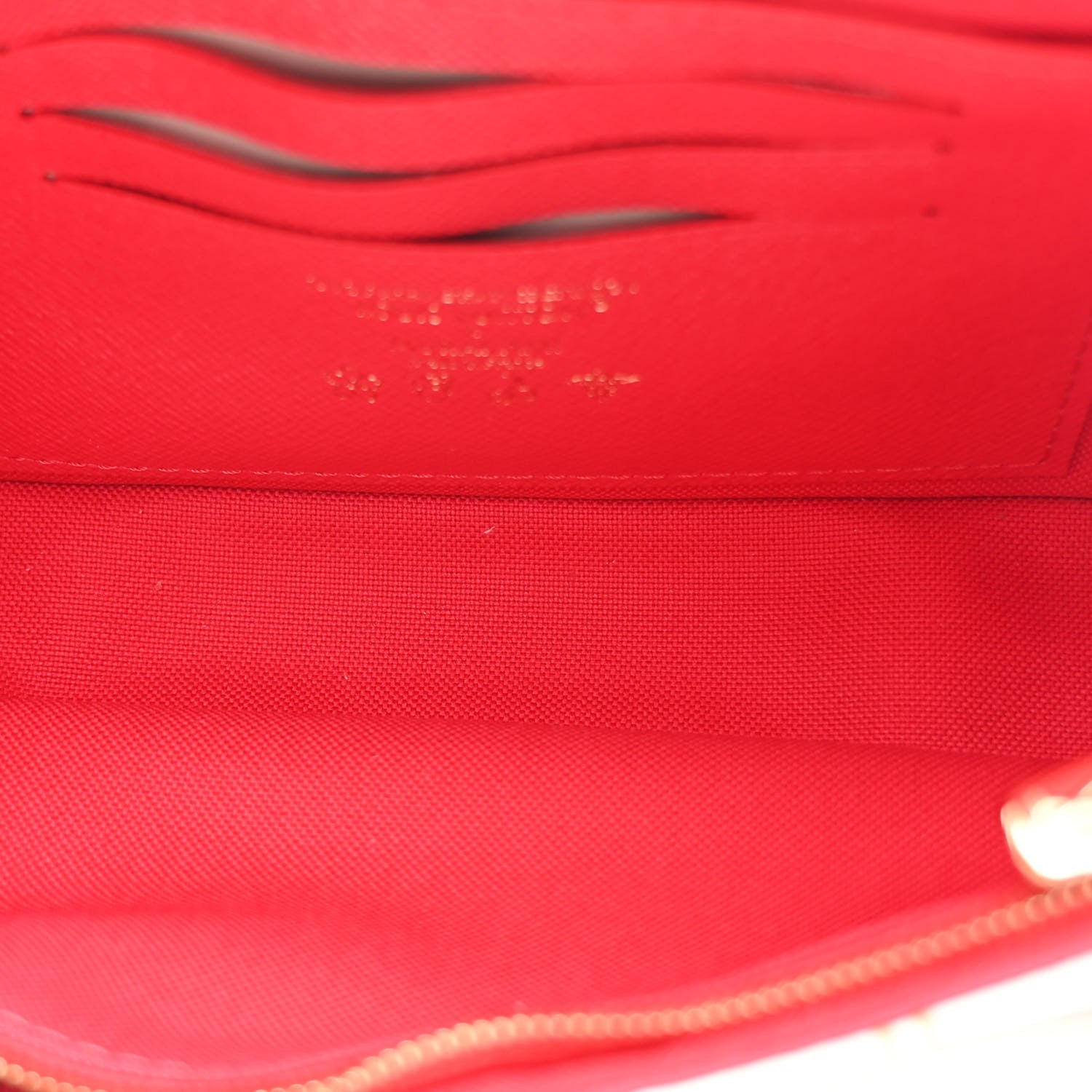 LV X TM Monogram Cerises Ivy Wallet On Chain White