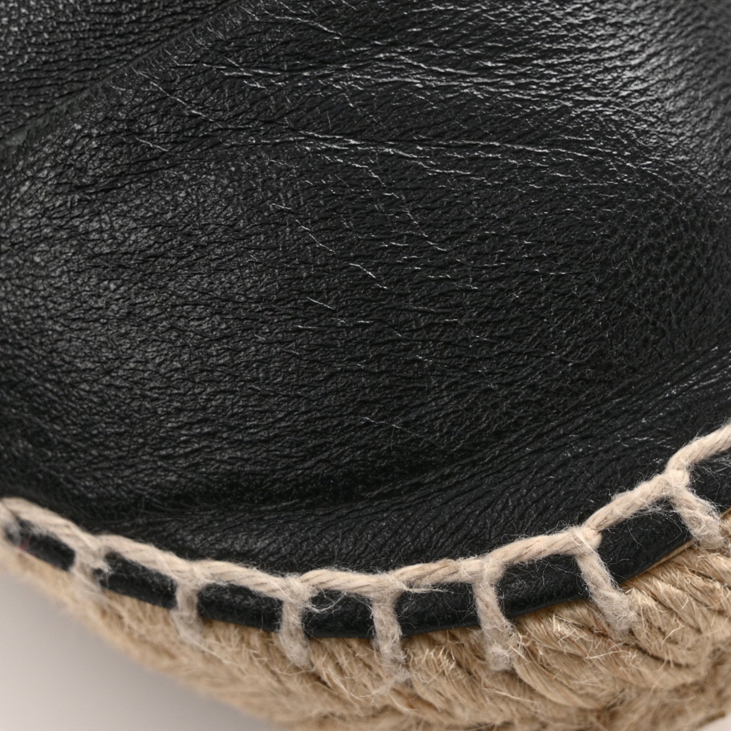 Lambskin CC Espadrilles 37 Black