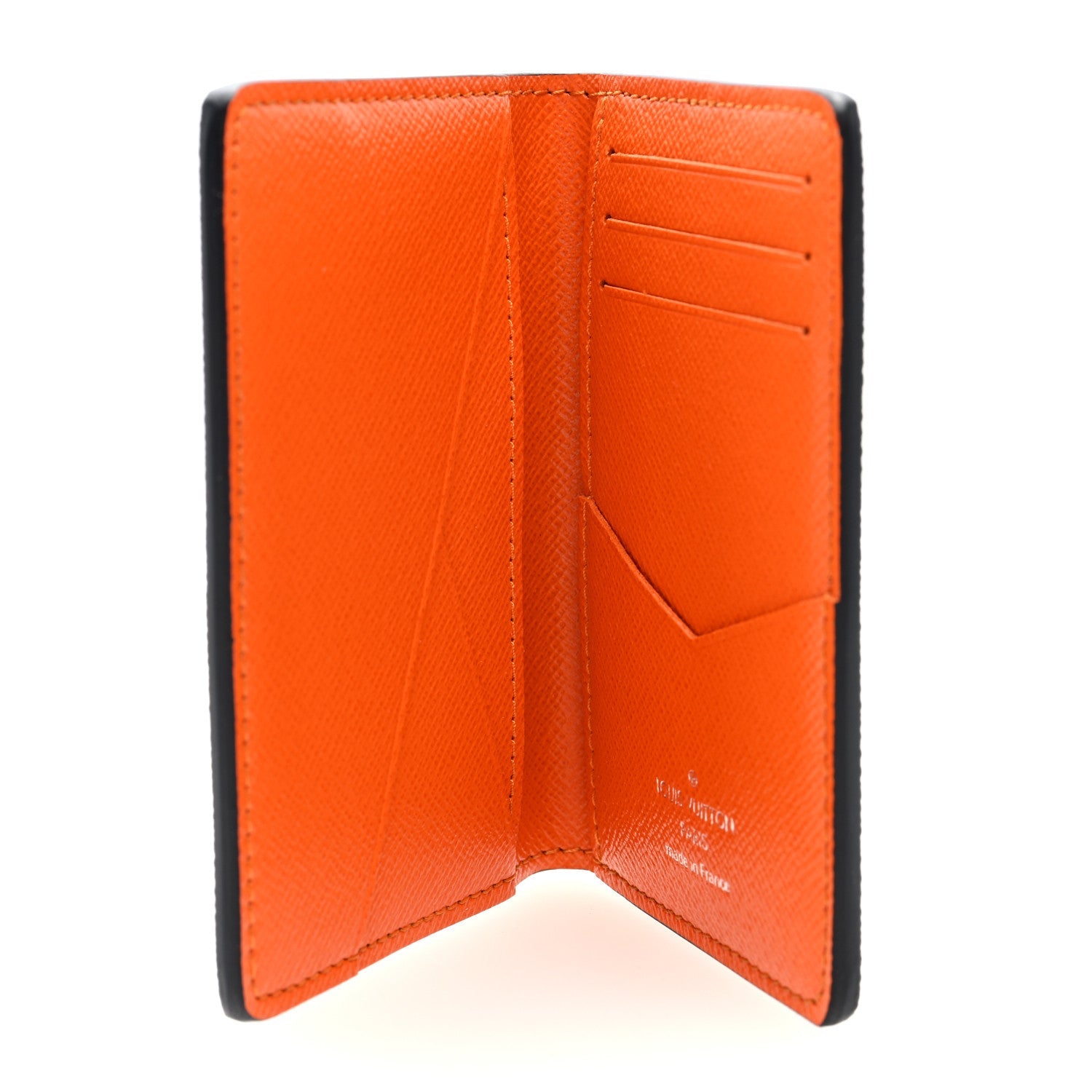 Damier Graphite Giant Pocket Organizer Orange