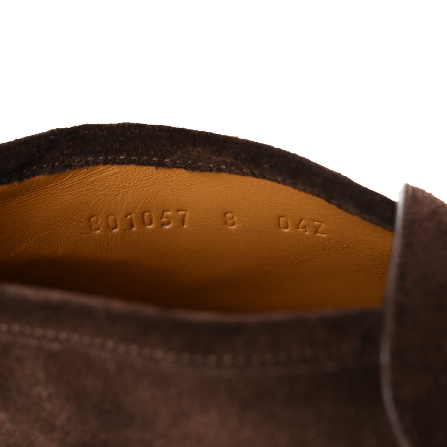 Suede Mens Horsebit Ankle Boots 8 Dark Brown