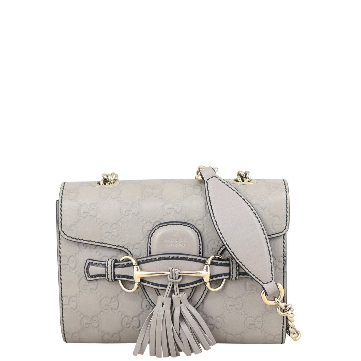 Gucci Emily Guccissima Mini Chain Shoulder Bag