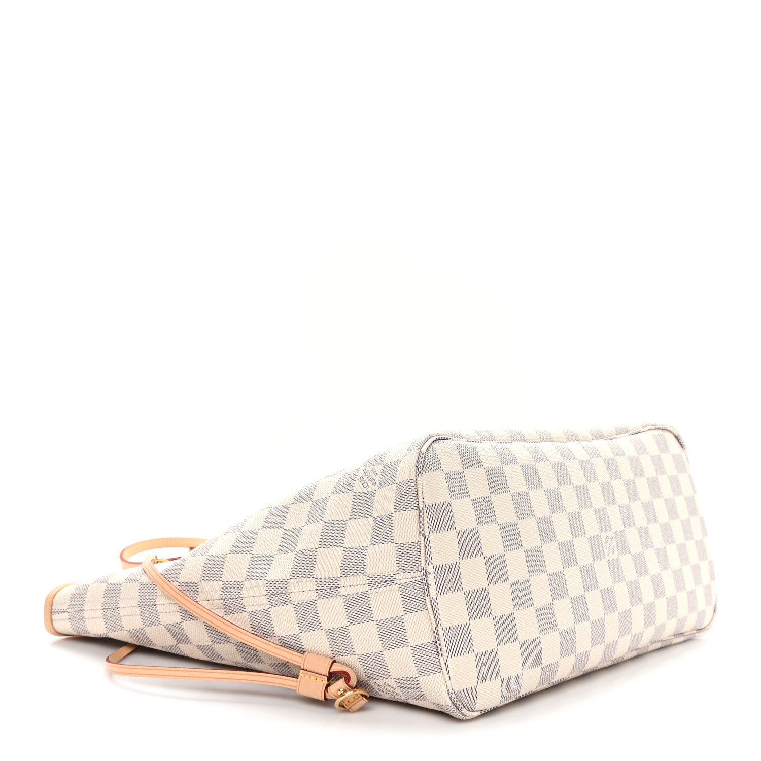 Damier Azur Neo Neverfull MM Rose Ballerine