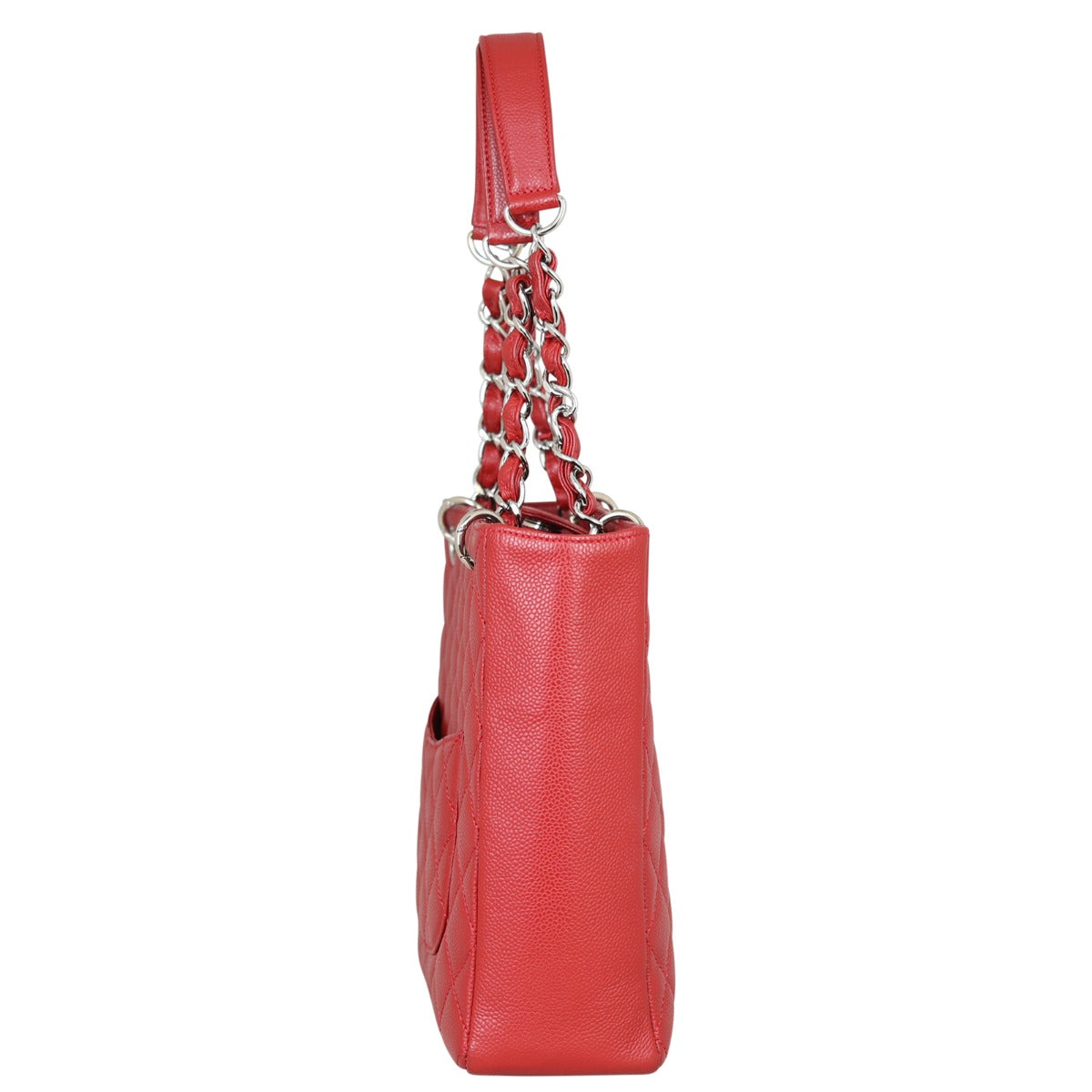 Chanel Petite Shopping Tote | Red