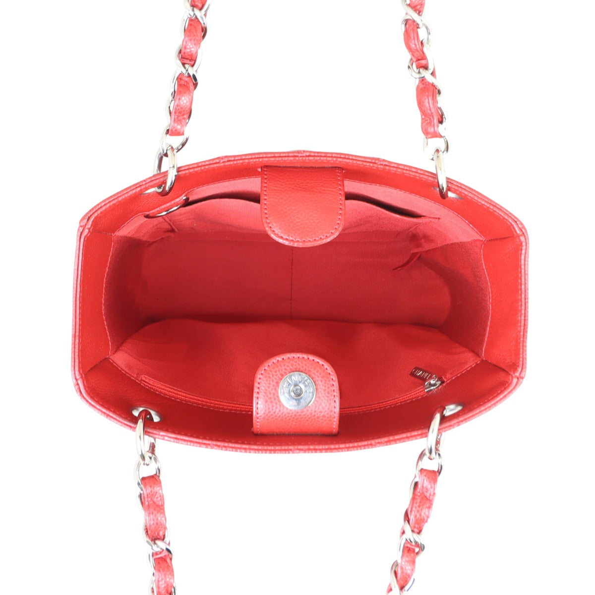 Chanel Petite Shopping Tote | Red