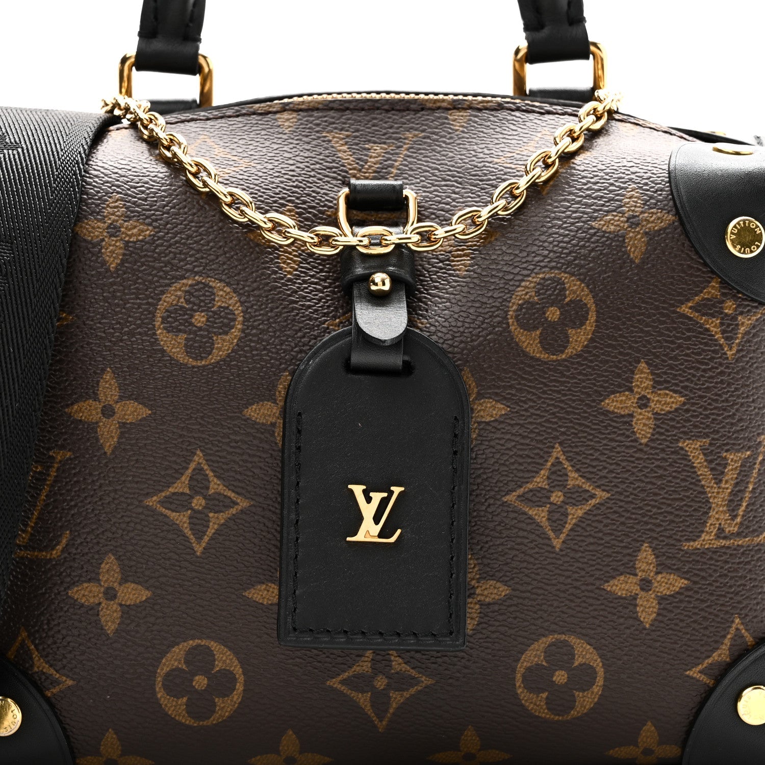 Monogram Petite Malle Souple Black