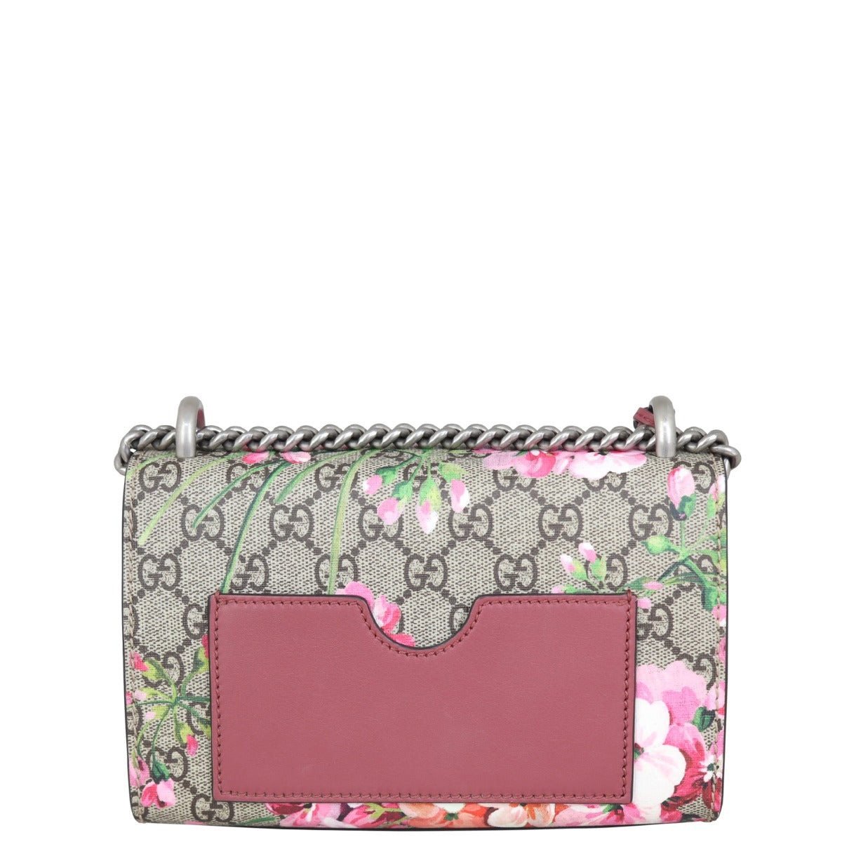 Gucci GG Supreme Blooms Padlock Small Shoulder Bag