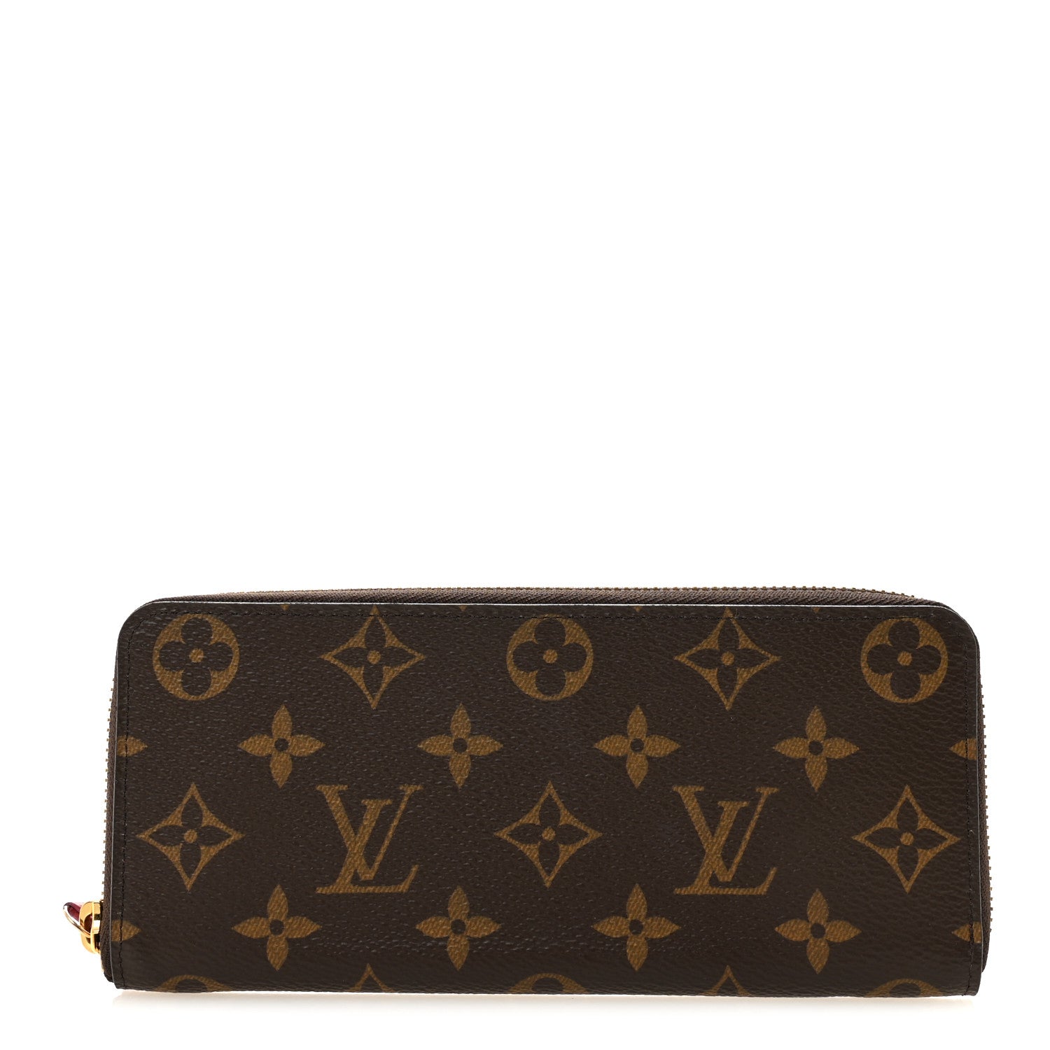 Monogram Clemence Wallet Fuchsia