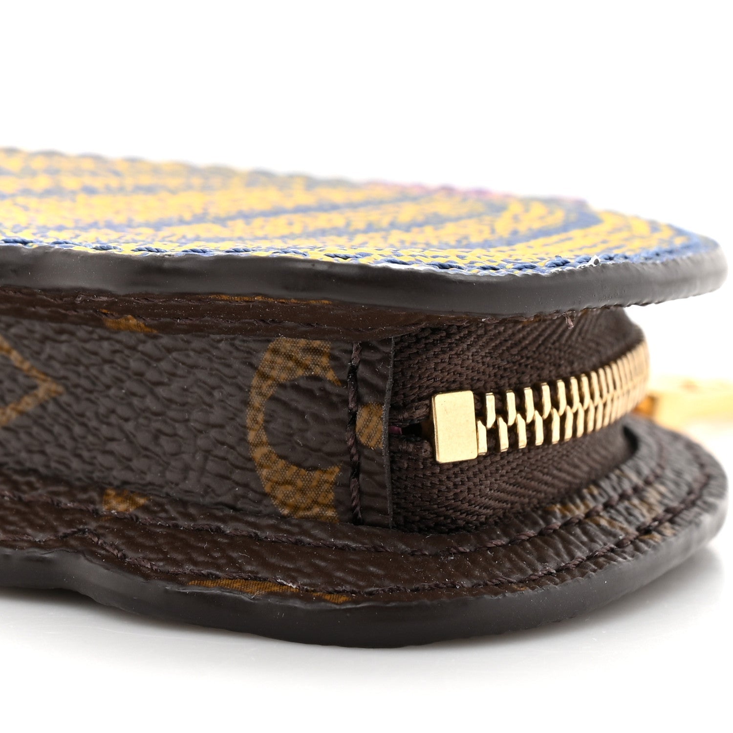 LV X YK Monogram Pumpkin Coin Purse