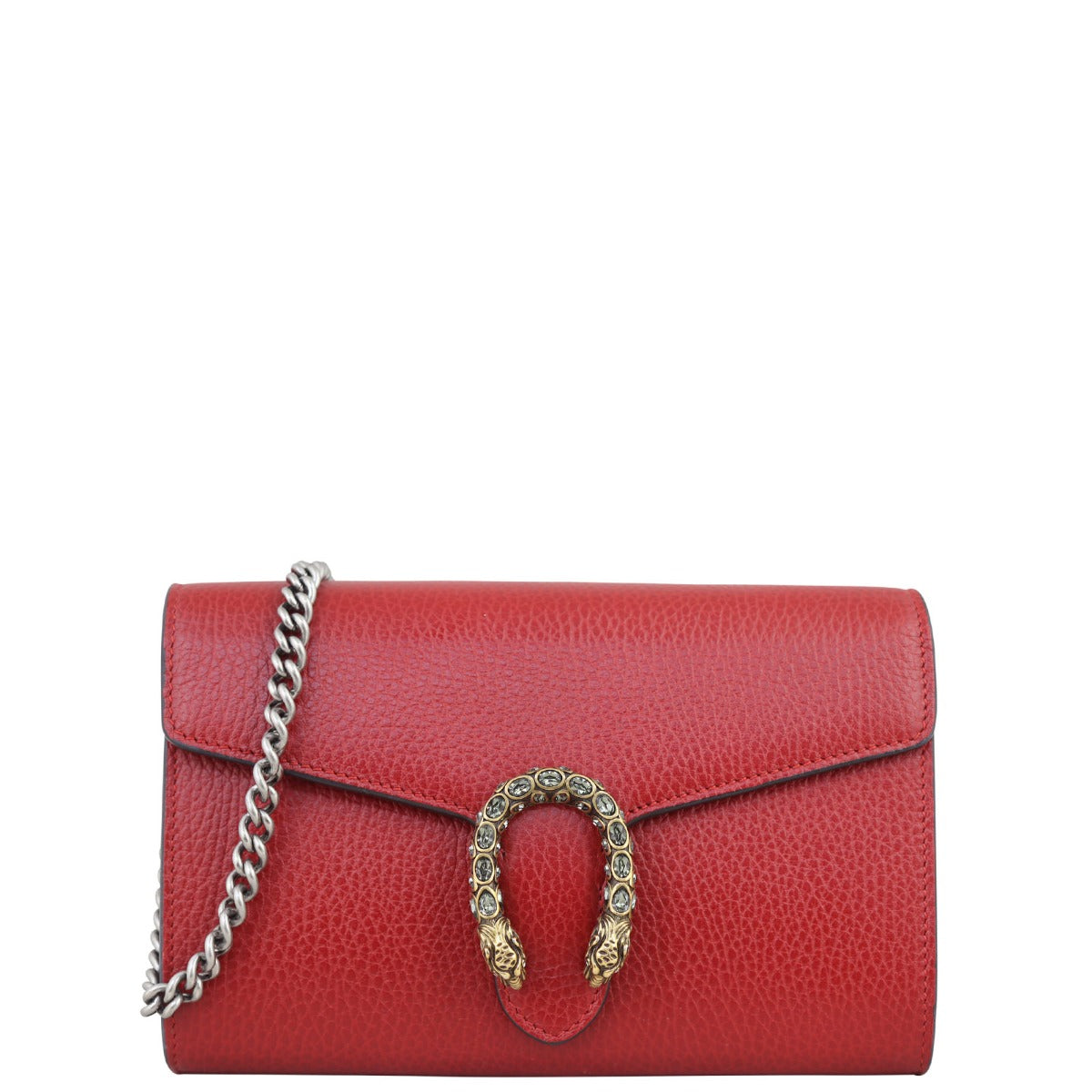 Gucci Dionysus Mini Leather Chain Wallet