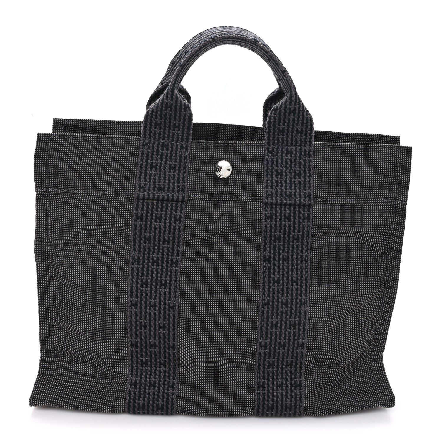 Canvas Herline PM Tote Grey