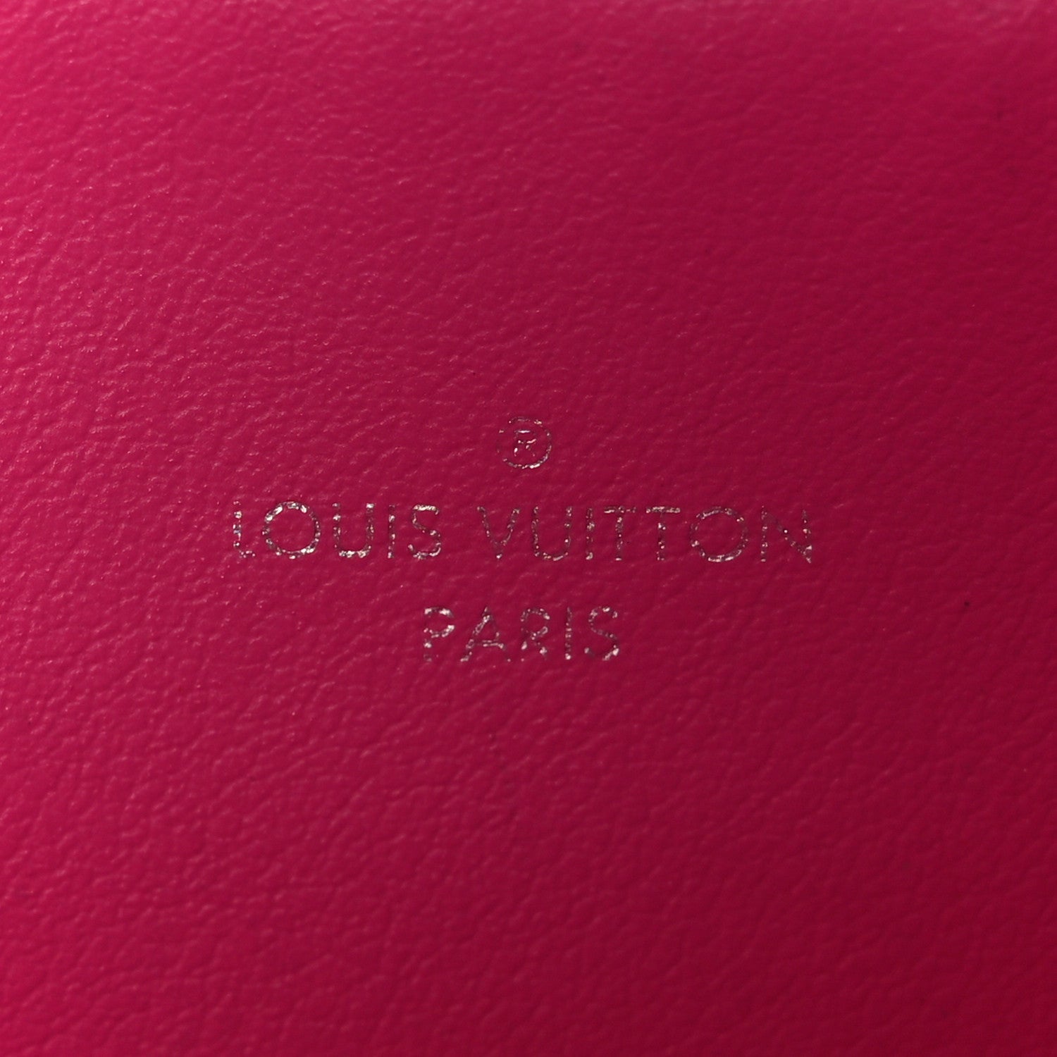 Epi Pochette Felicie Black Hot Pink