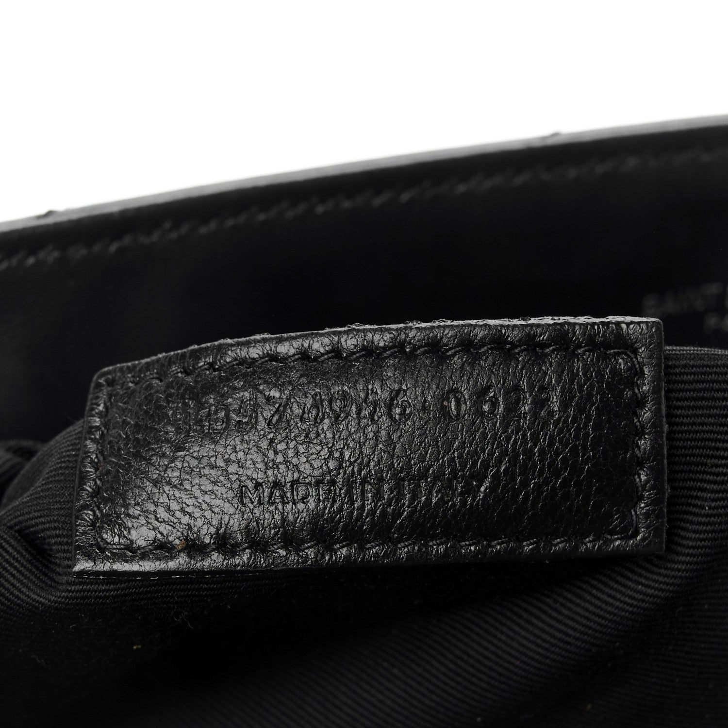 Calfskin Y Quilted Monogram Medium Loulou Chain Satchel Black