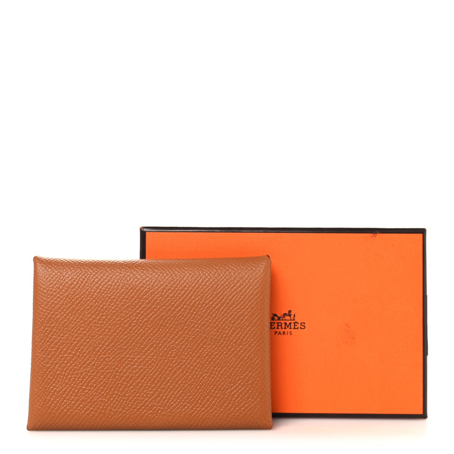 Epsom Calvi Duo Card Case Gold